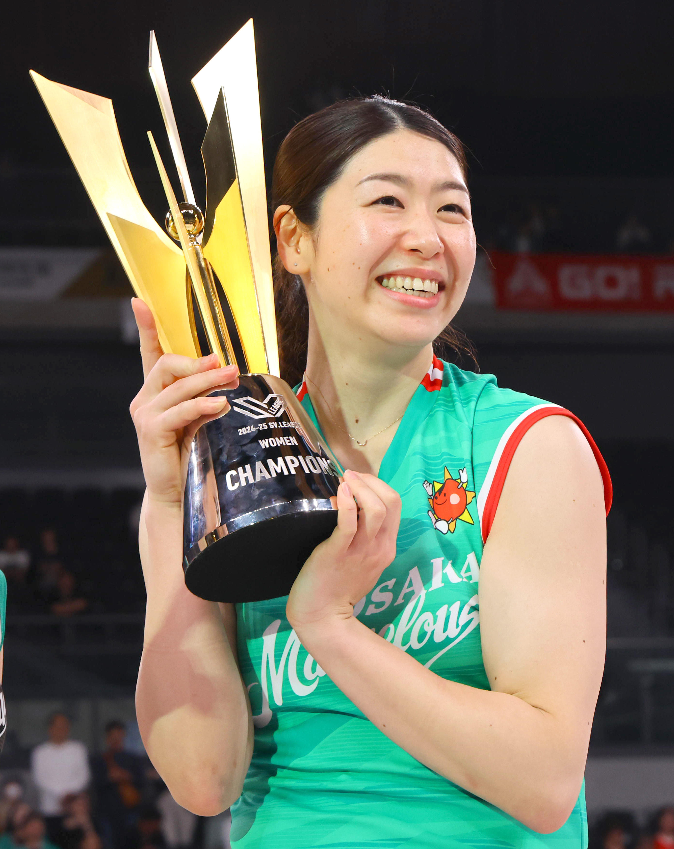 大阪Mが初代女王に プレーオフMVPの田中瑞稀主将「歴史に名を刻めて