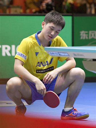 中国に完敗、男子は銅…張本、世界1位と「差はある」／卓球