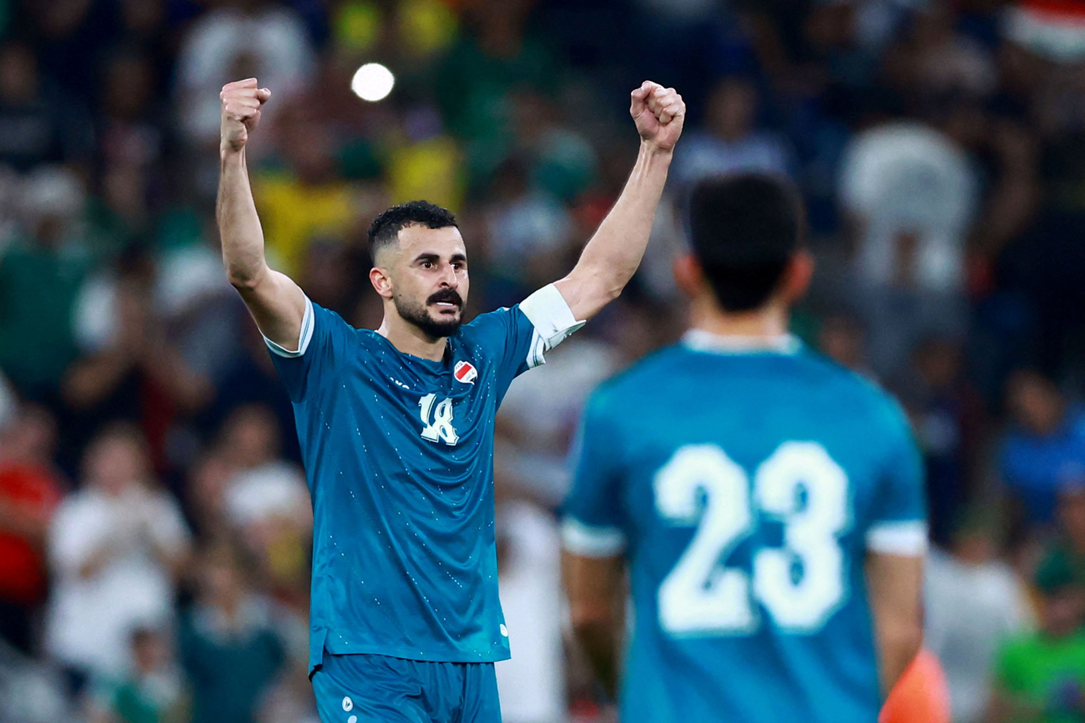 エースのアイメンら選出 10大会ぶりサッカーW杯出場のイラク代表（写真