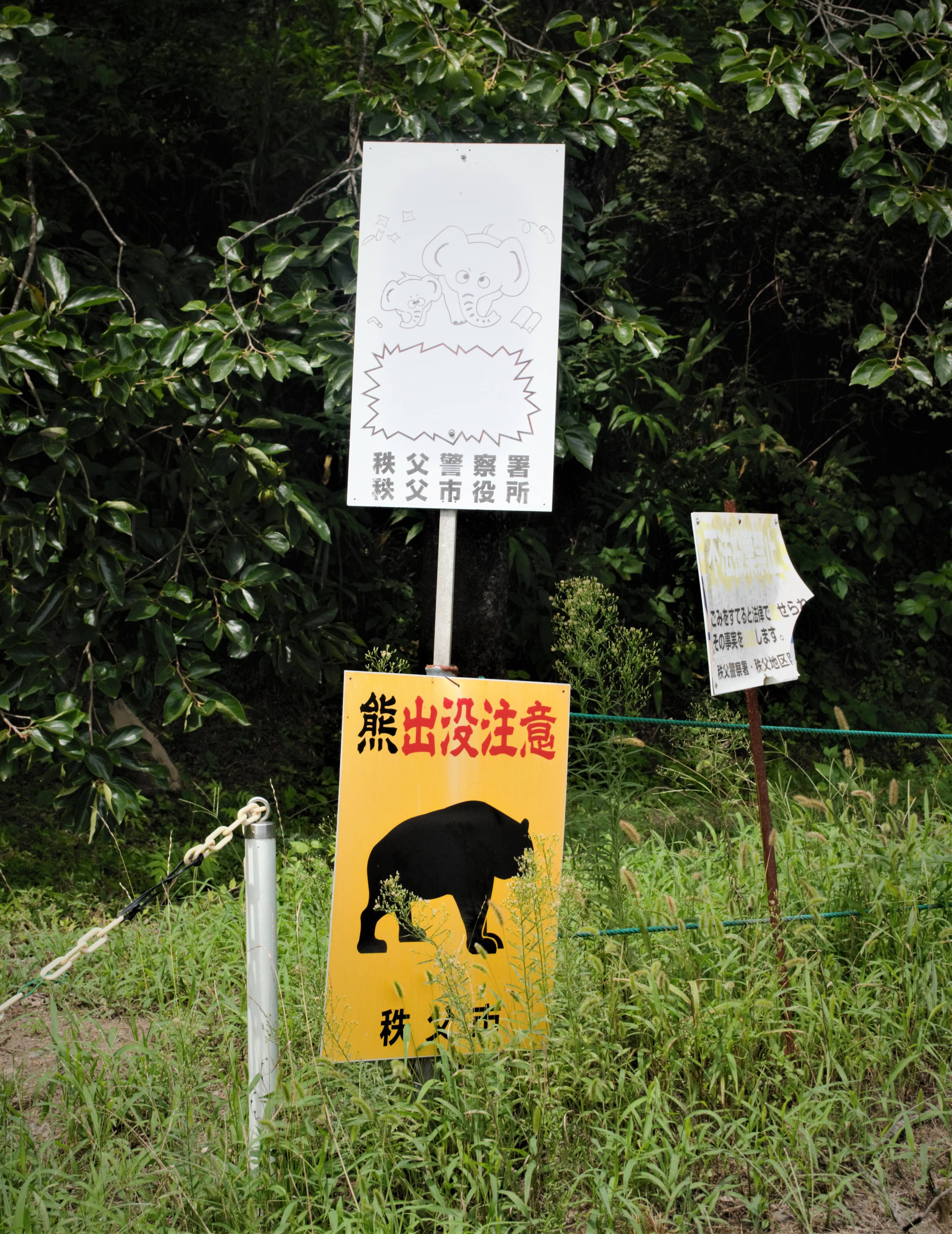 クマに遭遇したら…島根県江津市のホームページが話題「穏やかに声を