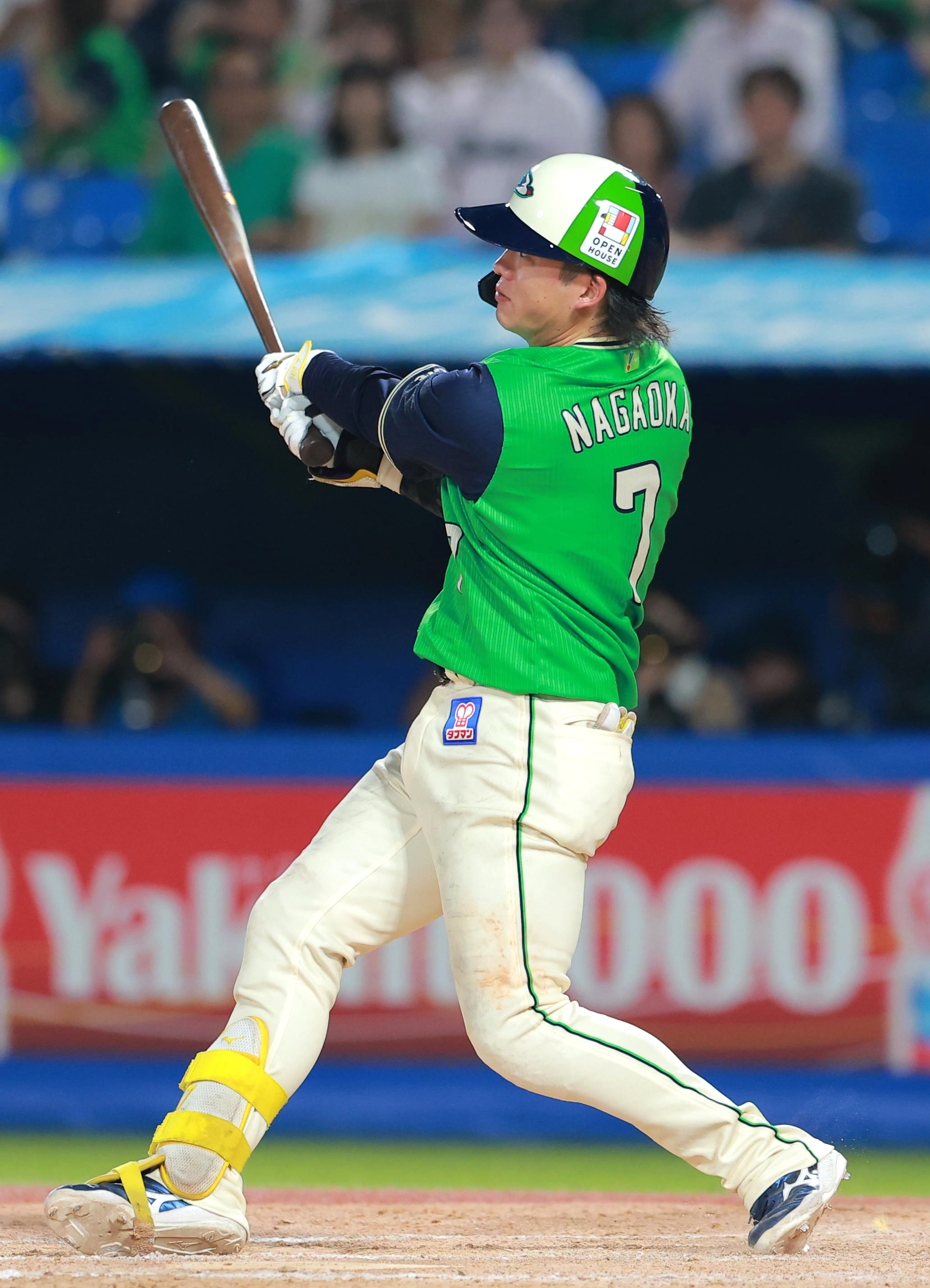 ヤクルト・長岡秀樹、2試合連発「（打球が）伸びてくれてよかったです