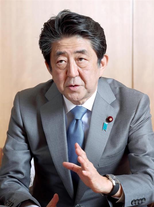 安倍晋三首相、緊急単独インタビュー！「まさに『戦後最大の国難』に