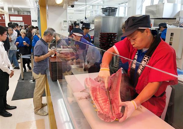 堺に まぐろパーク ２４日オープン フードコート２２０席 大起水産 産経ニュース