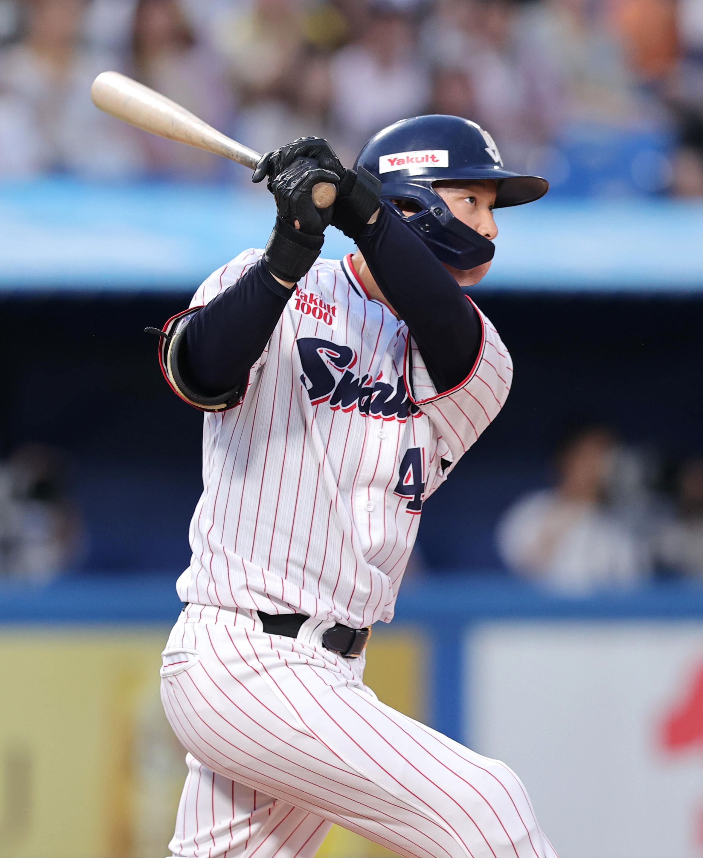 ヤクルト2年目・沢井廉がプロ1号！大けが乗り越え未来の大砲候補が57