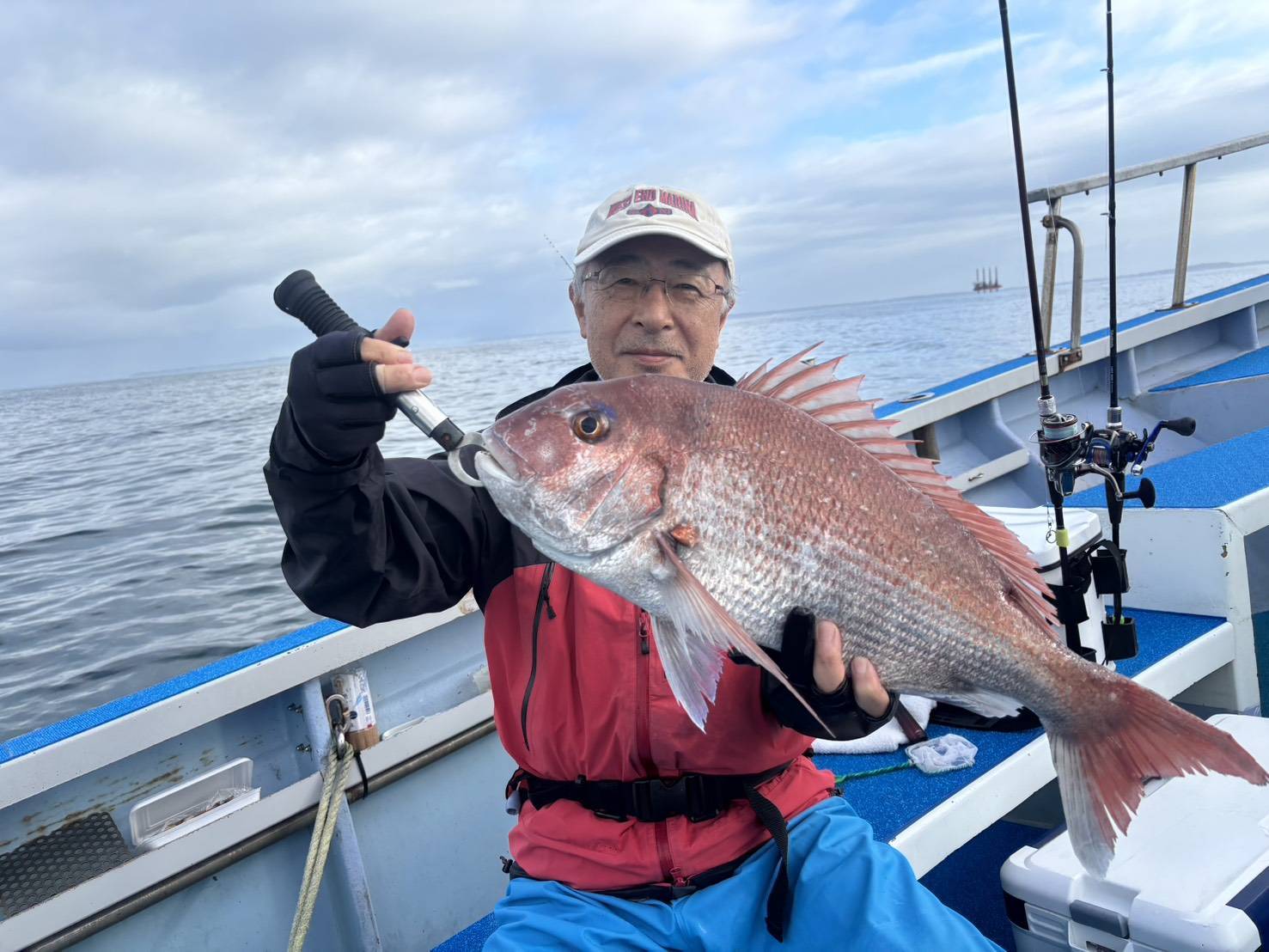 活エビのひとつテンヤで4キロのマダイ／自慢SHOT - サンスポ