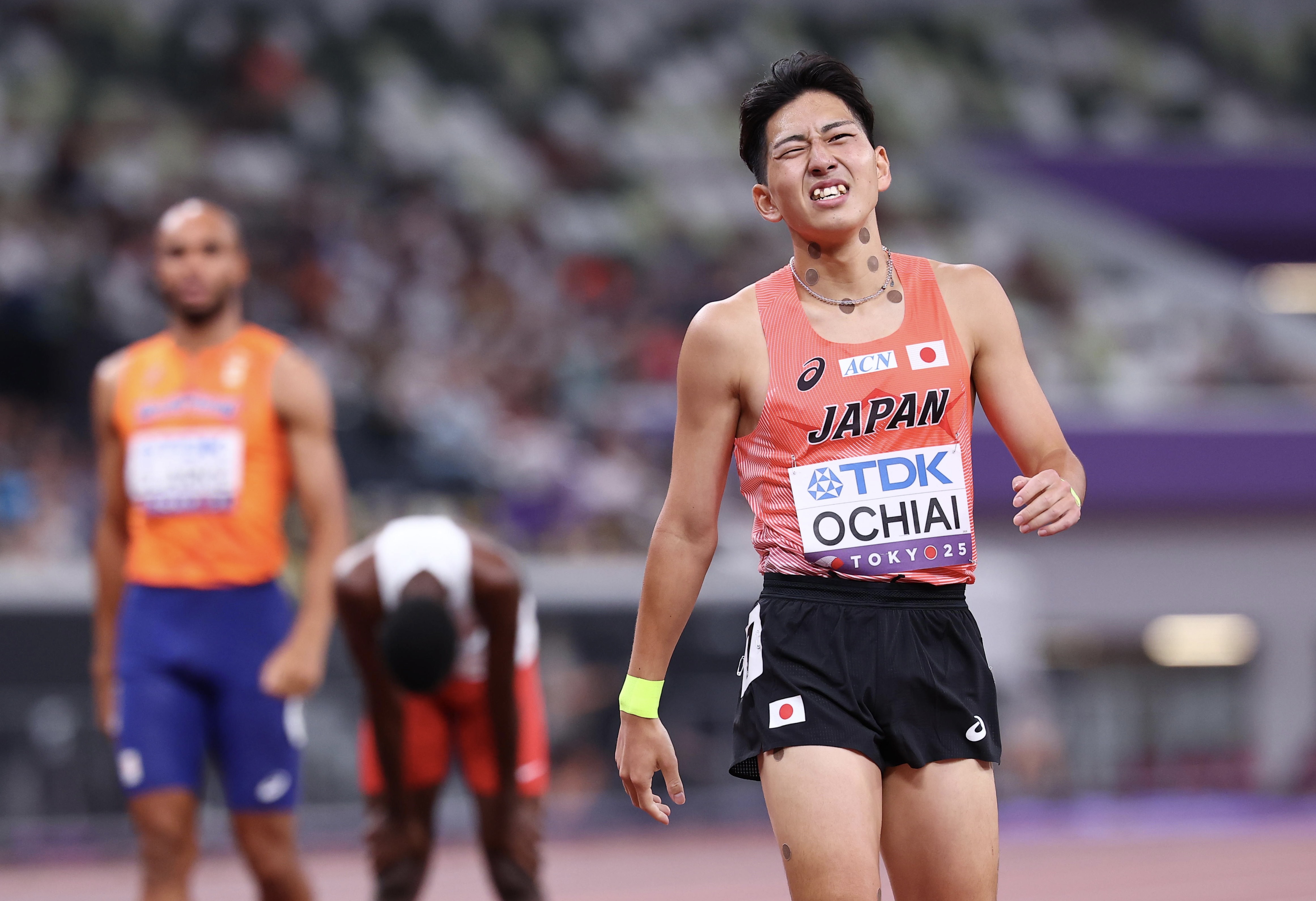 男子800Mの落合晃、準決勝進出ならず「勝負した結果」 集団後方