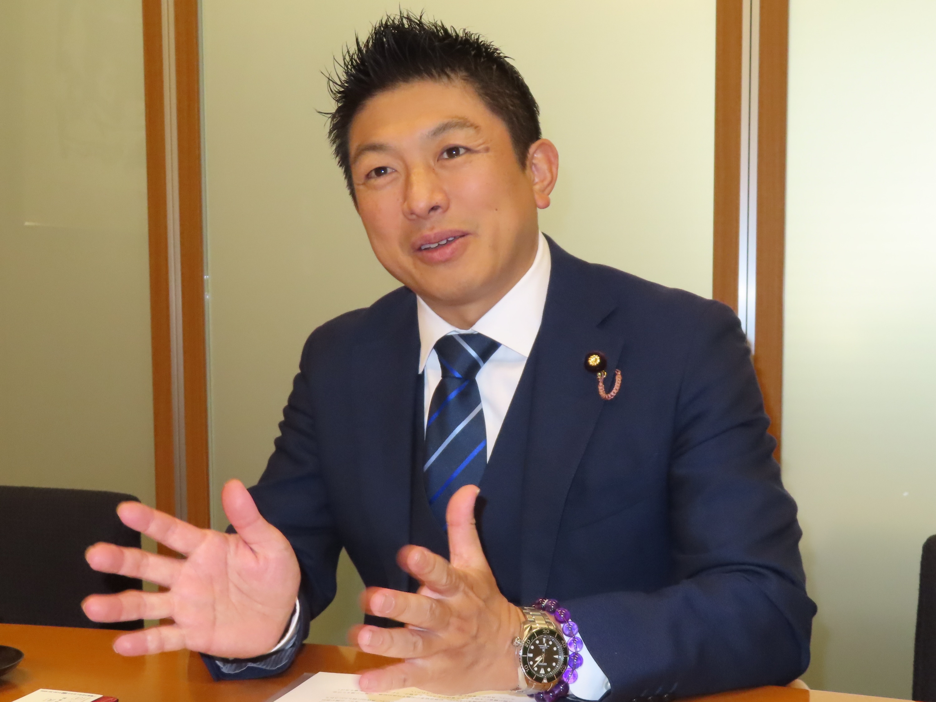 参政党の神谷宗幣氏