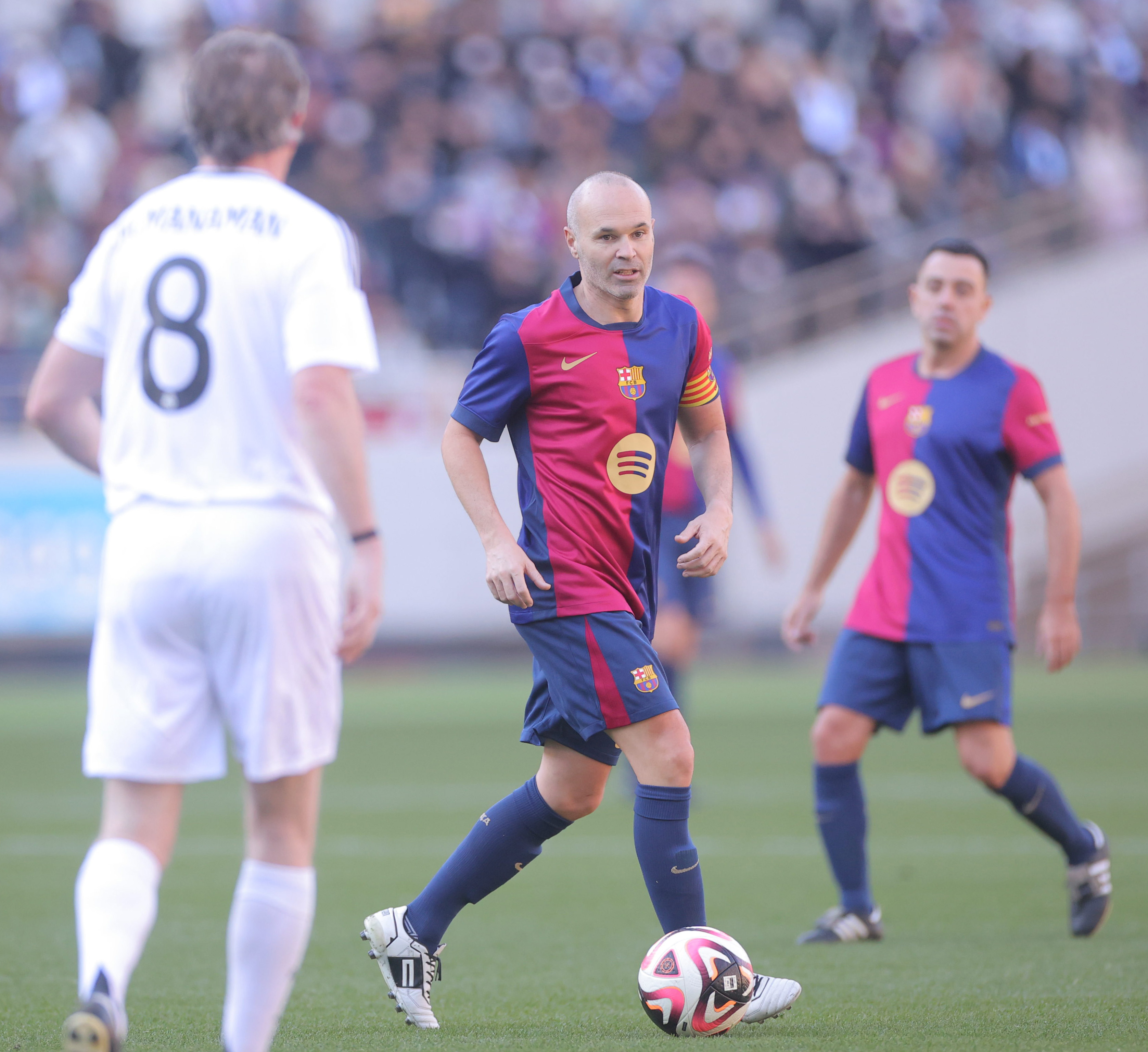 イニエスタさんの引退試合に豪華メンバー集結 「みなさんと過ごした