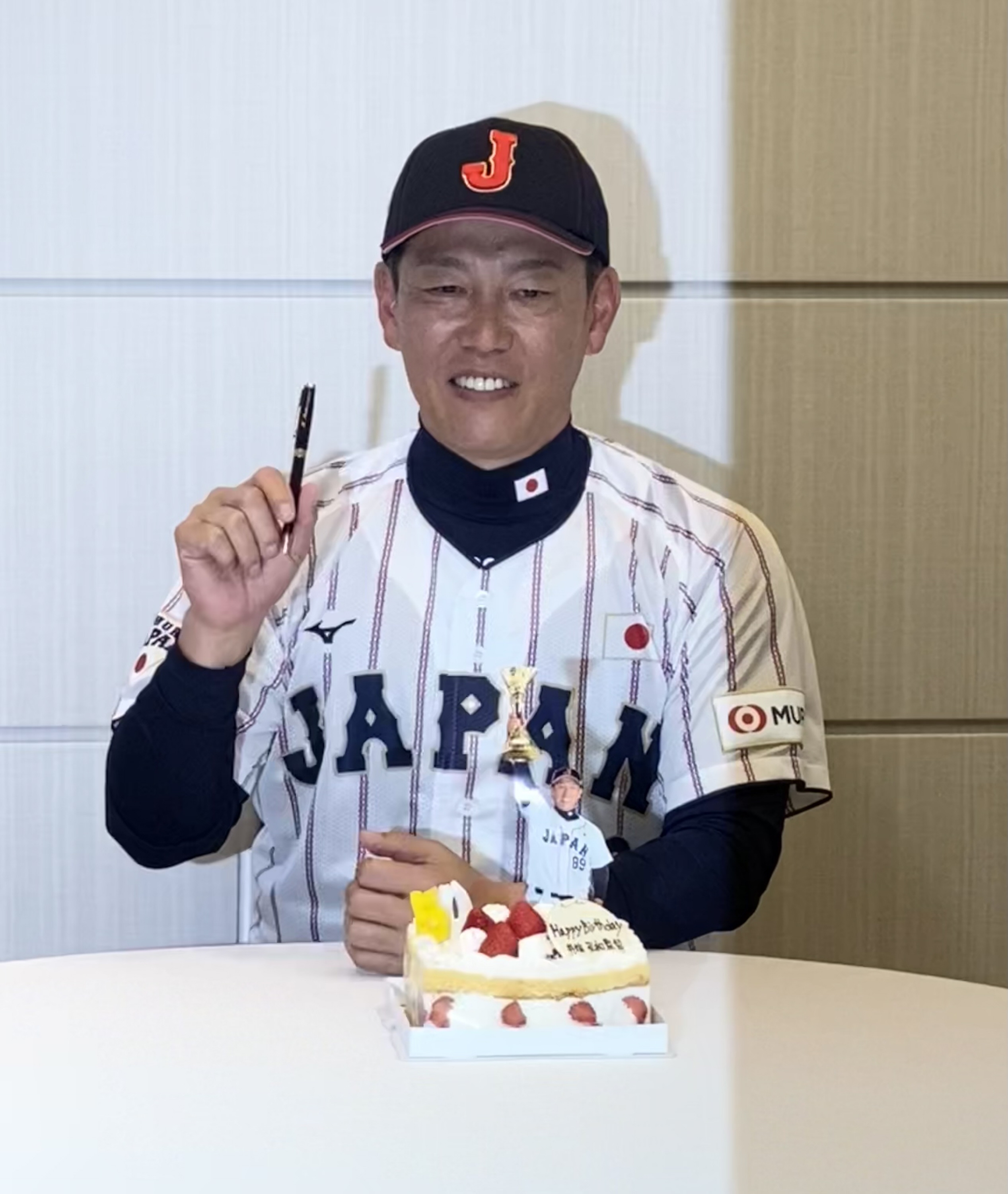 侍ジャパン・井端弘和監督、50歳の誓い「いい試合を見せて、優勝したい