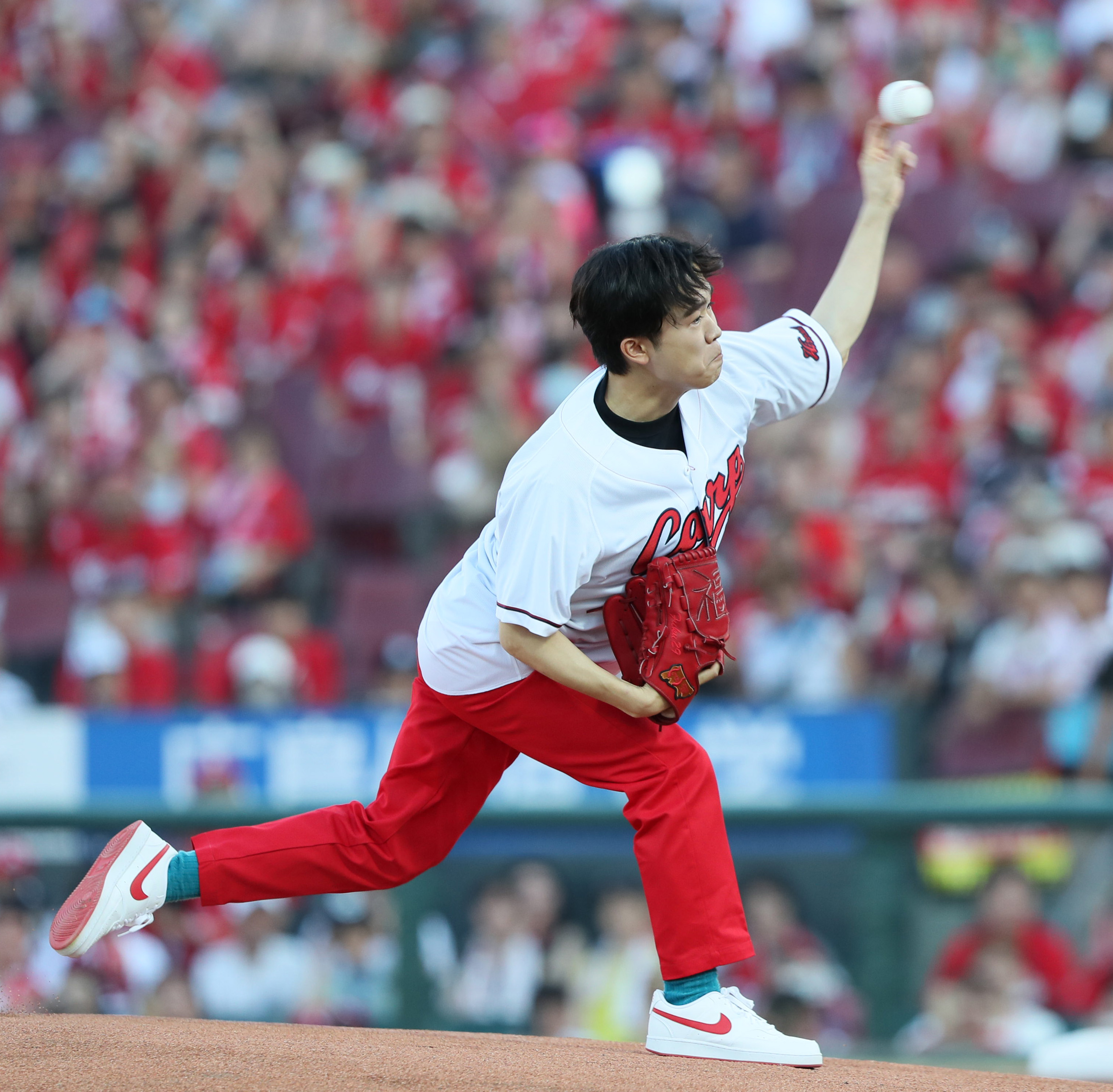 鯉党の鈴木福が福を呼ぶストライク投球「このまま勢いに乗っていただけたらファンとしてもうれしい」