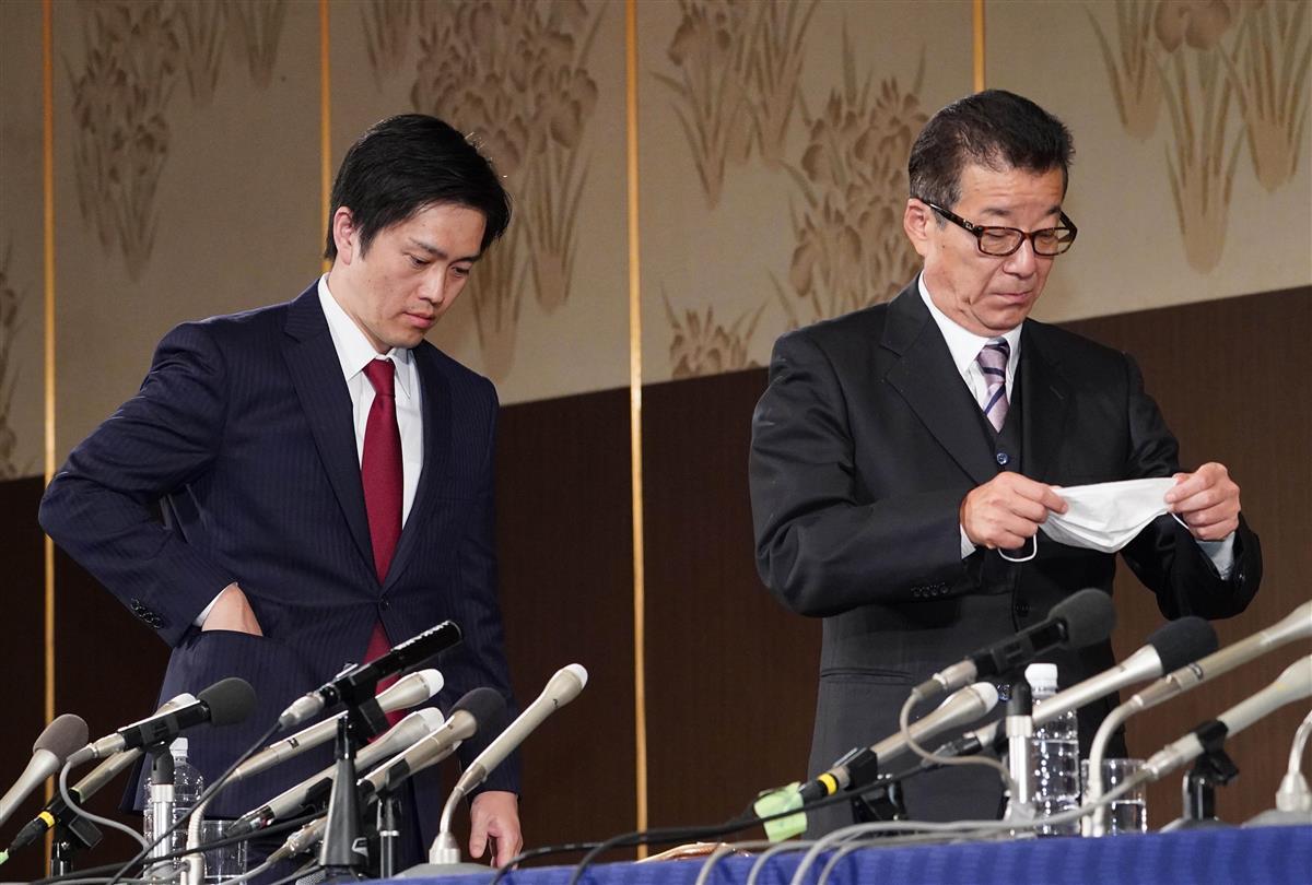 大阪都構想 再び否決 けじめつけねば と松井氏 1 2ページ 産経ニュース