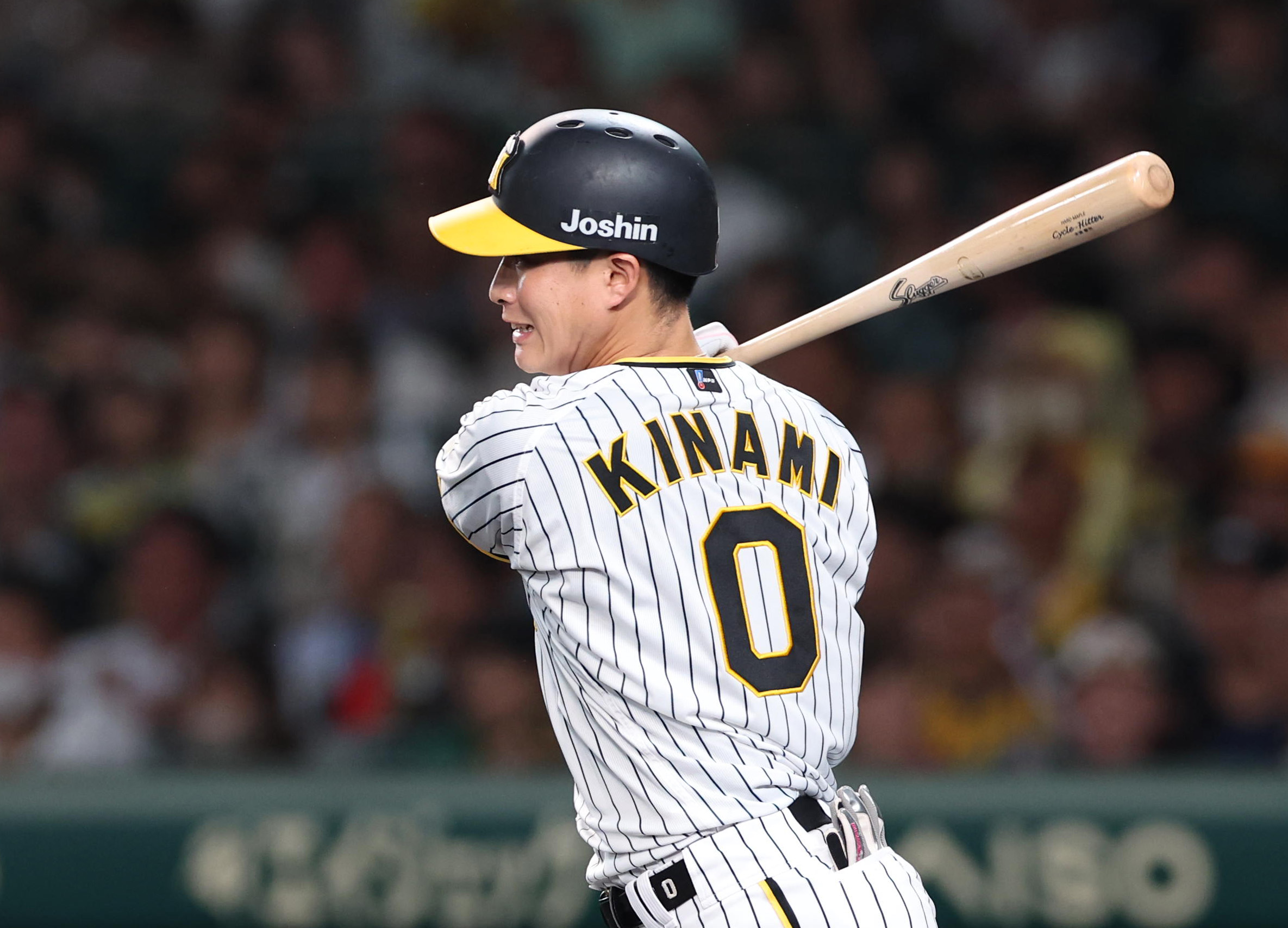 阪神タイガース 木浪聖也選手 実使用バッティンググローブ - 野球