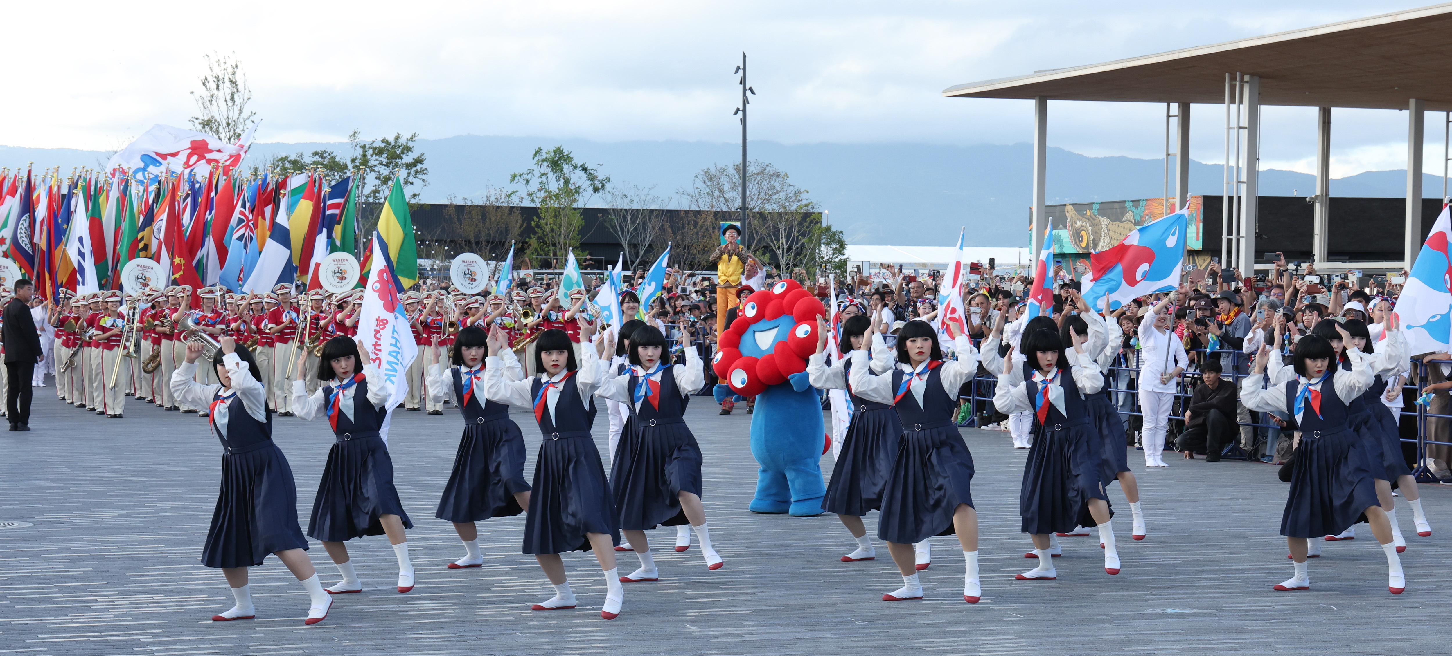 ミャクミャクロス」大阪・関西万博閉幕で広がる SNS「朝から急に