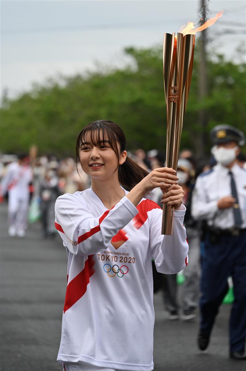 上白石萌歌 故郷鹿児島で聖火リレー 逆にエネルギーをいただいた サンスポ