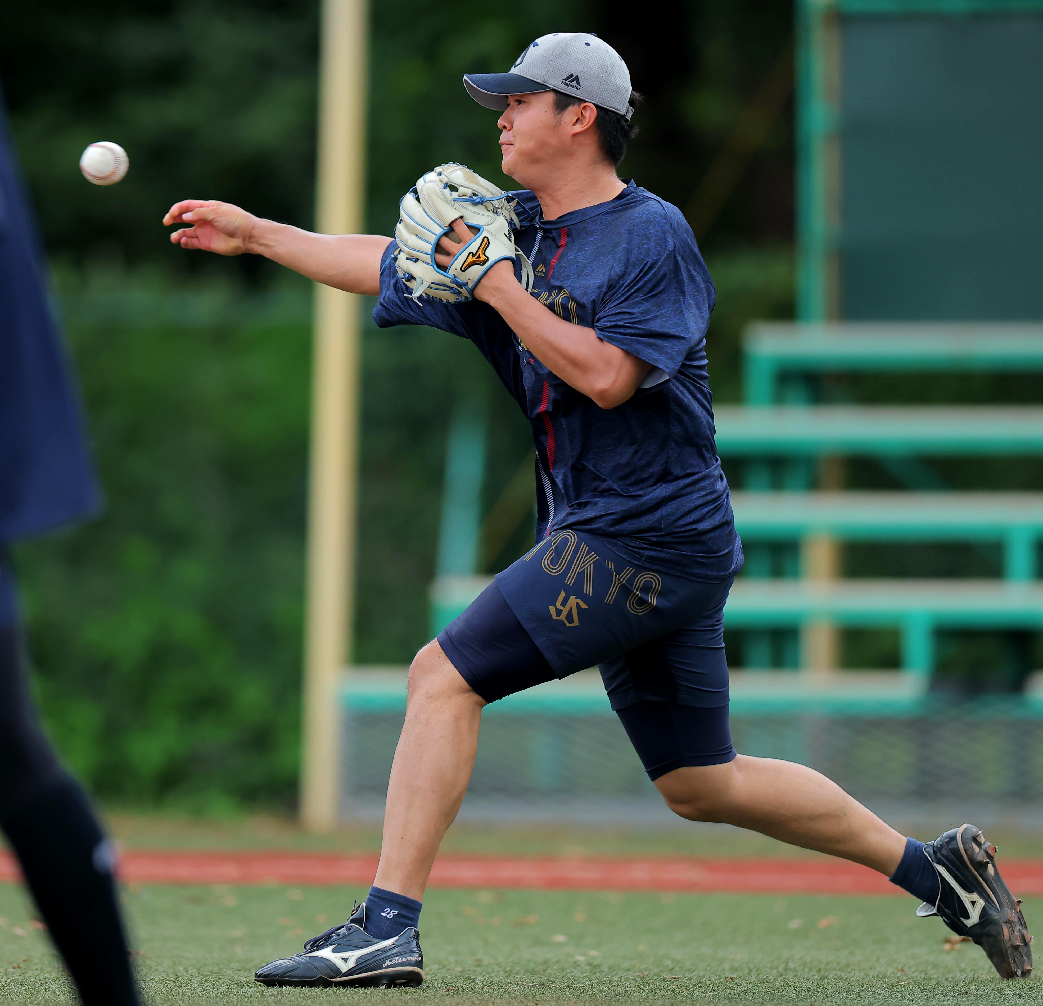 未使用 松本健吾 ユニフォーム 28 東京ヤクルトスワローズ 日本プロ 