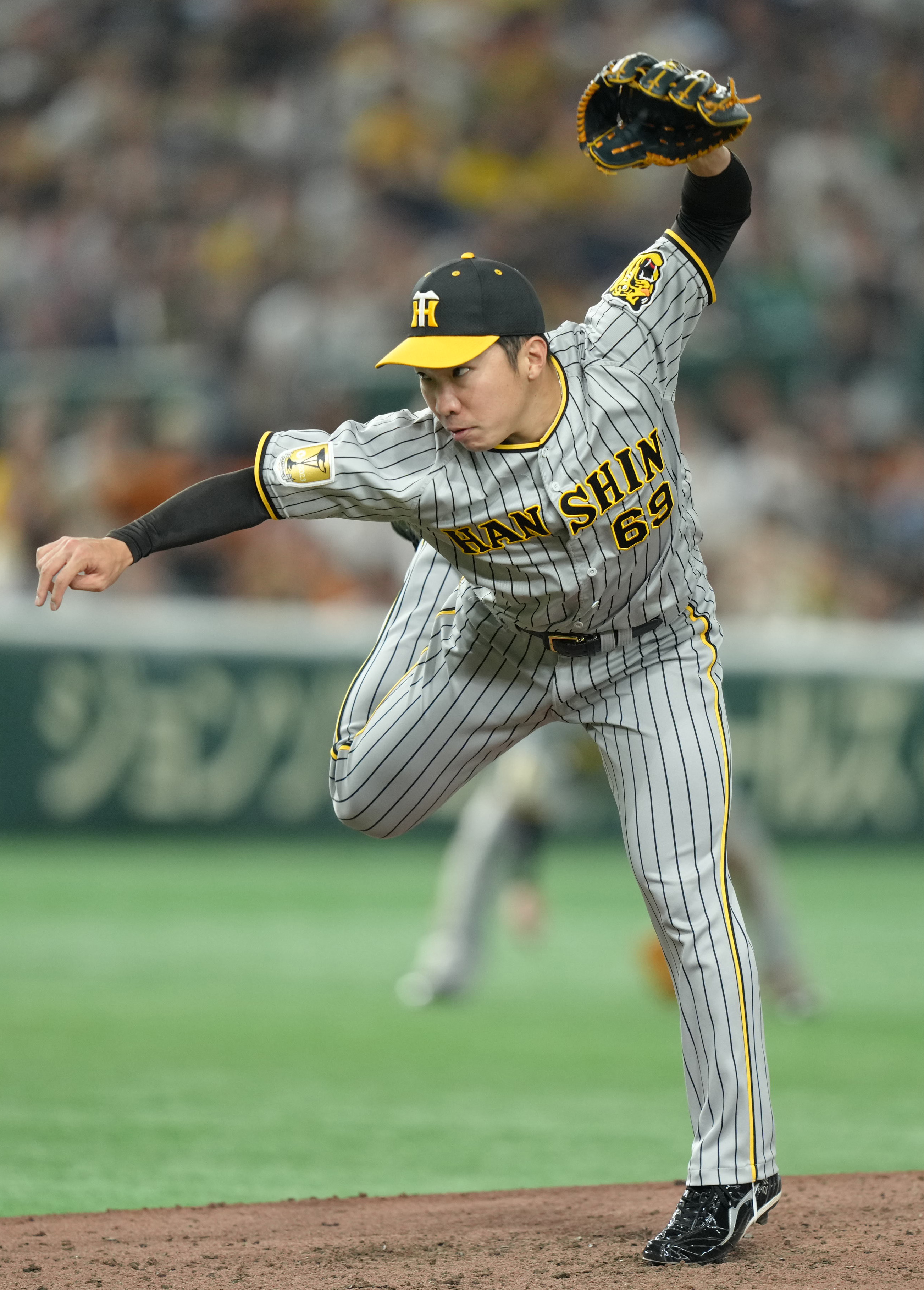 阪神・石井大智、「32打者に無安打」で止まるも勝ち越し阻止