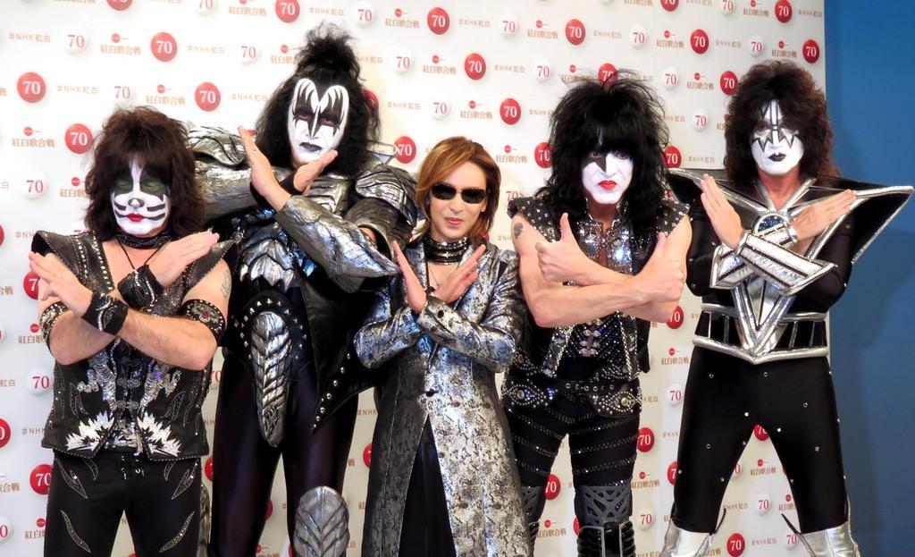 ｙｏｓｈｉｋｉさん 紅白歌合戦で米国のハードロックバンド ｋｉｓｓ と共演 産経ニュース