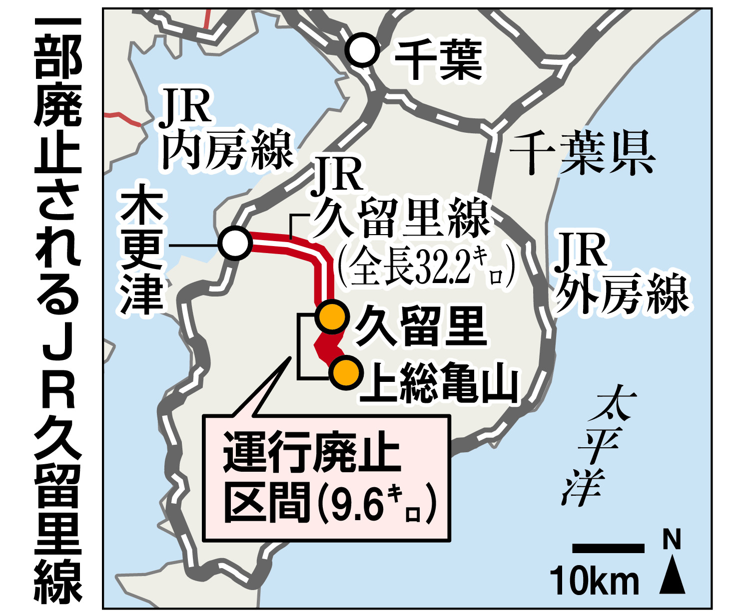 乗りそこねたら3時間待ち 千葉・久留里線の廃止方針区間 乗車で