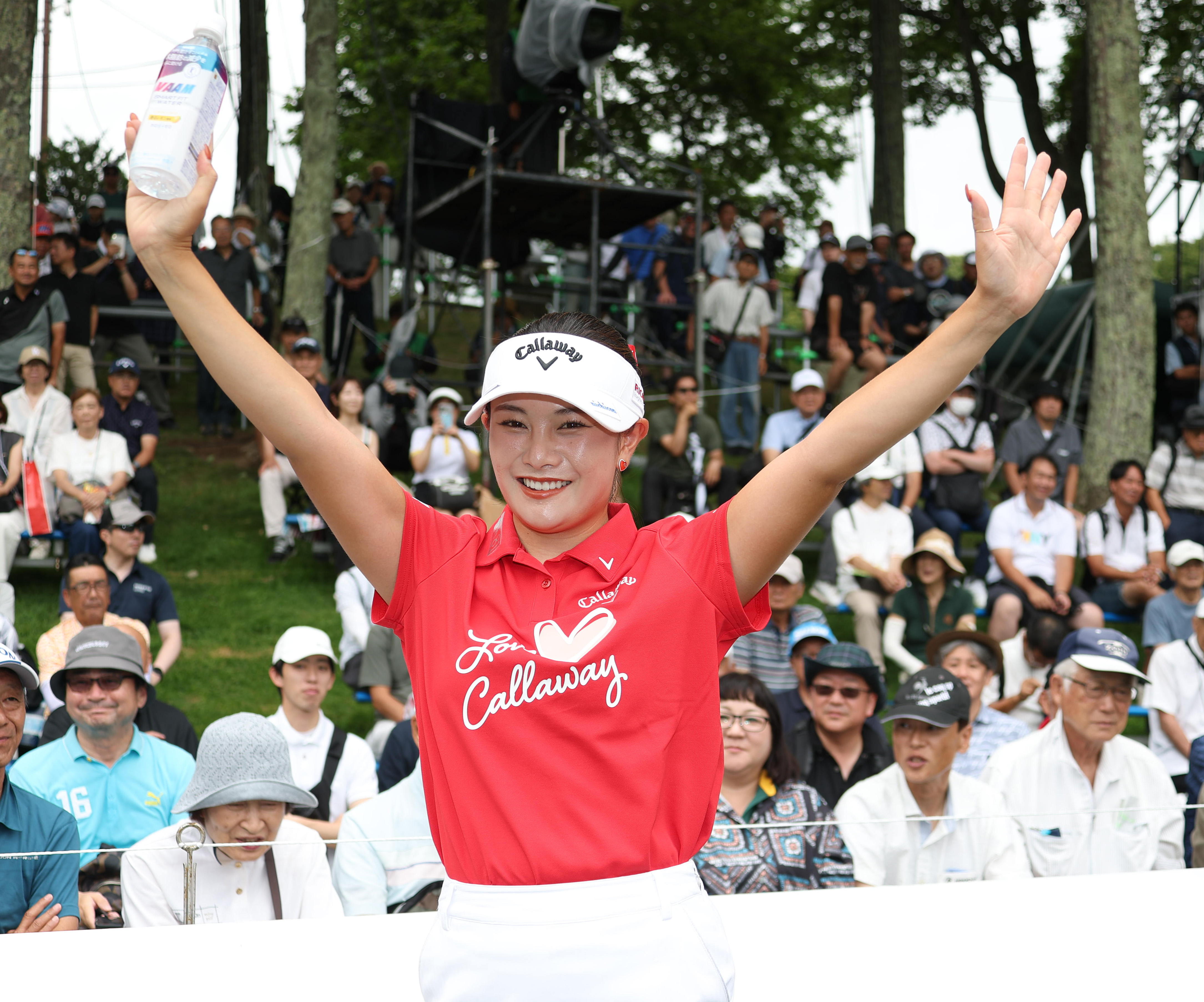 河本結が逆転優勝、全英初制覇の山下美夢有4位 女子ゴルフ北海道meiji