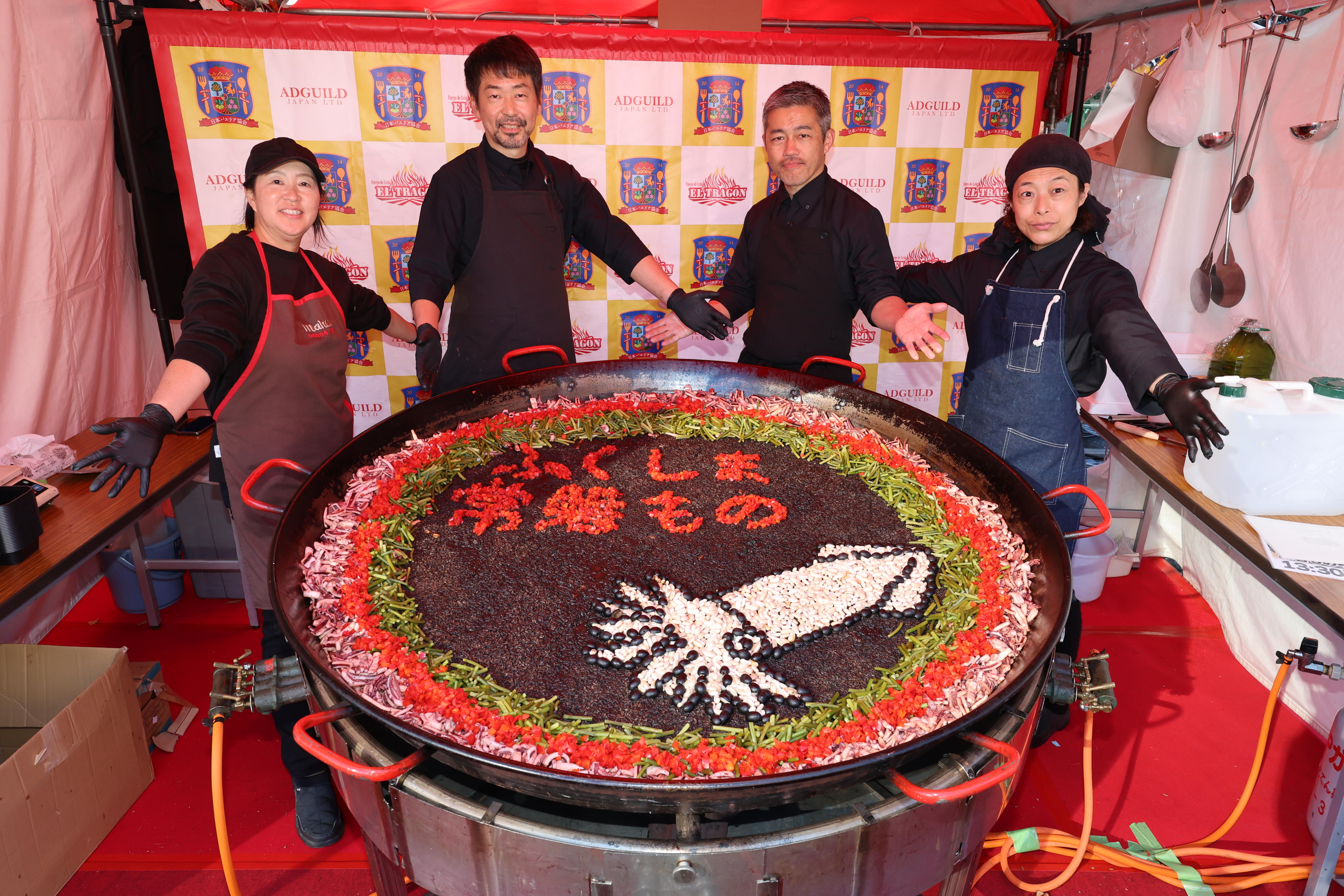 常磐もので最高のパエリア」堪能して福島応援 魚ジャパンフェス大試食