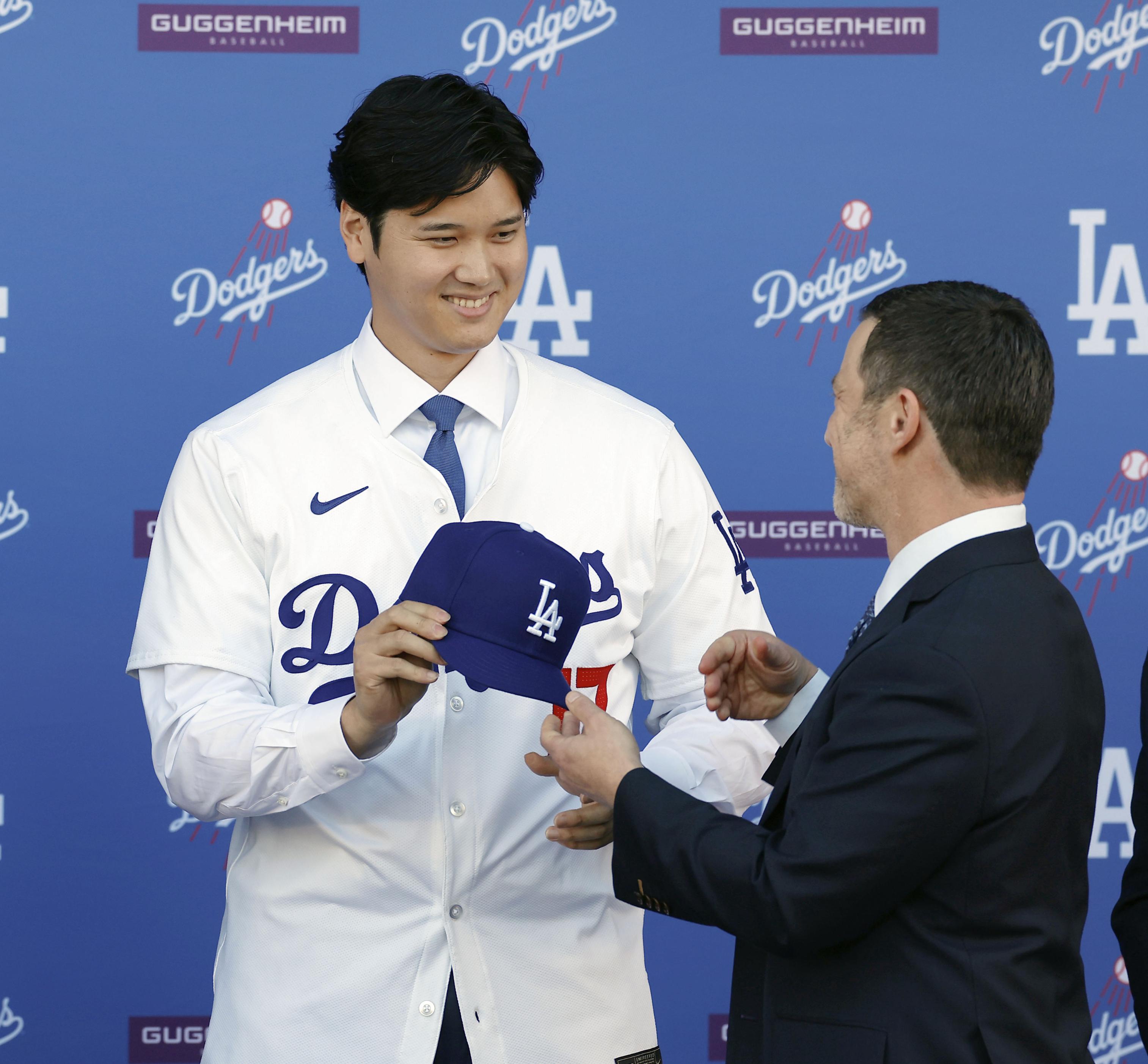 大きな取引 ここからドジャース大谷翔平の歴史がスタート‼ 入団会見