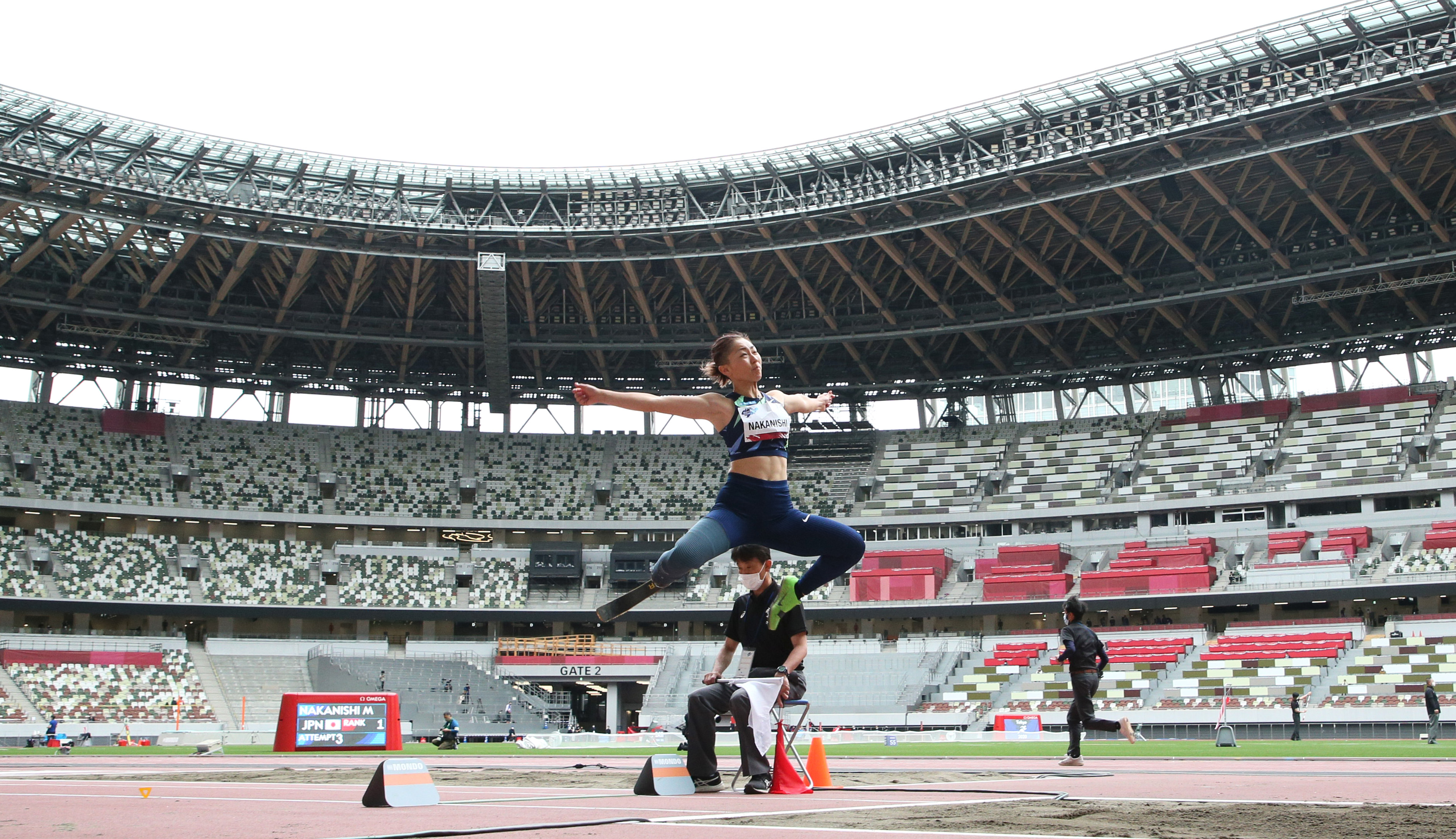 中西麻耶 絶対につかみ取る 河川敷トレで世界新 金メダル パラ陸上 2 2ページ サンスポ