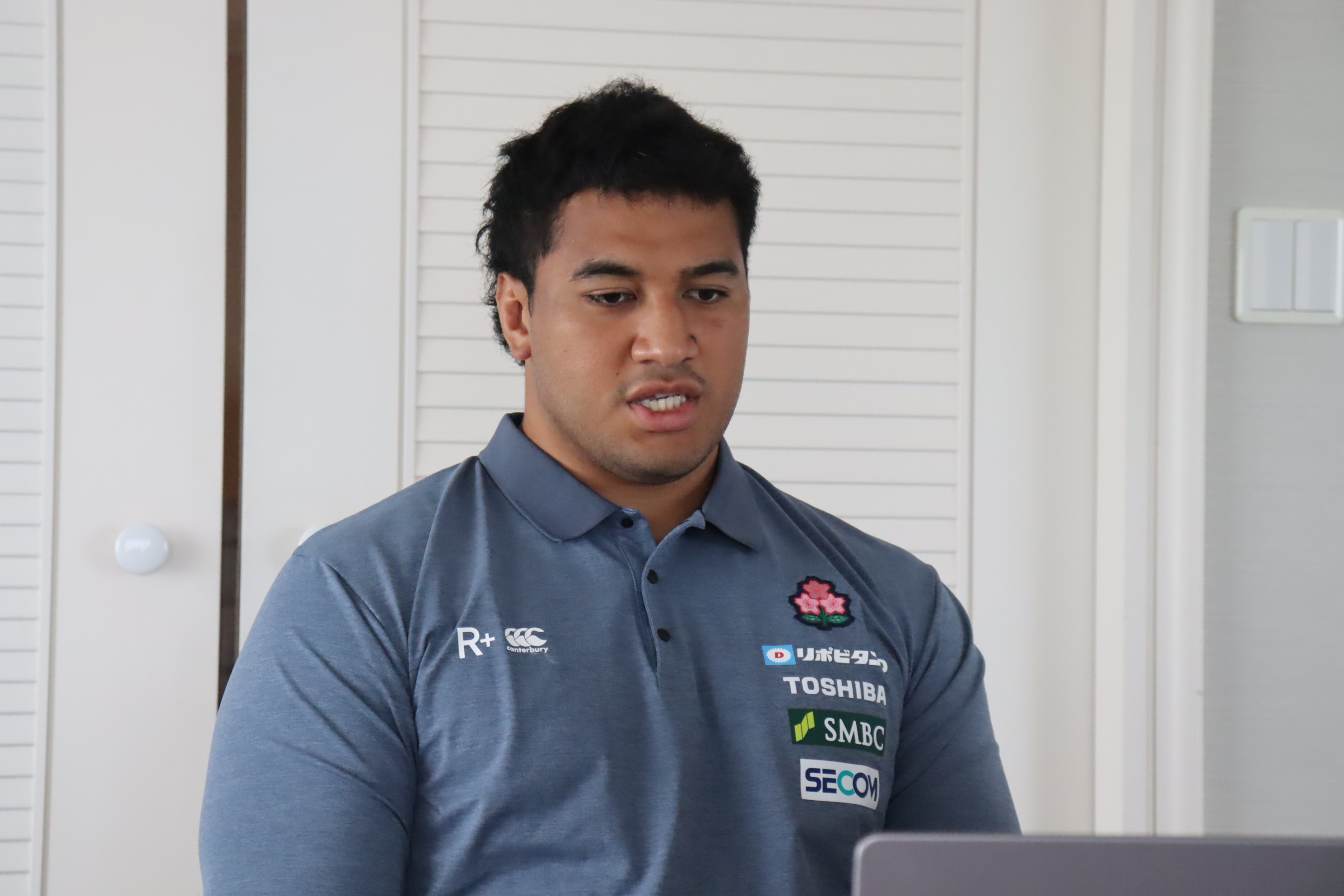 日本代表の超巨漢PRオペティ・ヘルは体重4キロ落として〝超速〟に