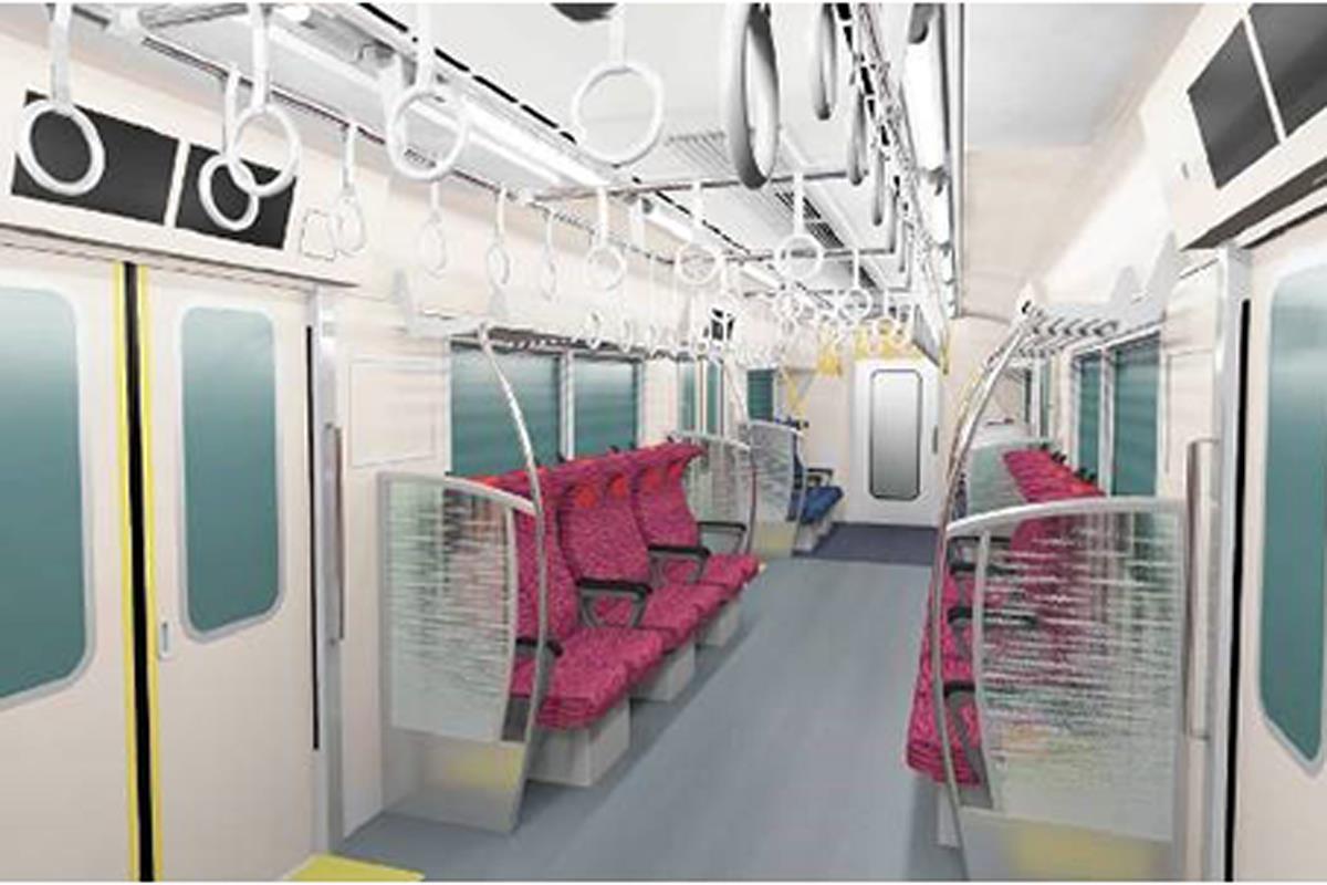 京浜急行電鉄 京急2100形 座席生地 トートバッグ ペンケース セット