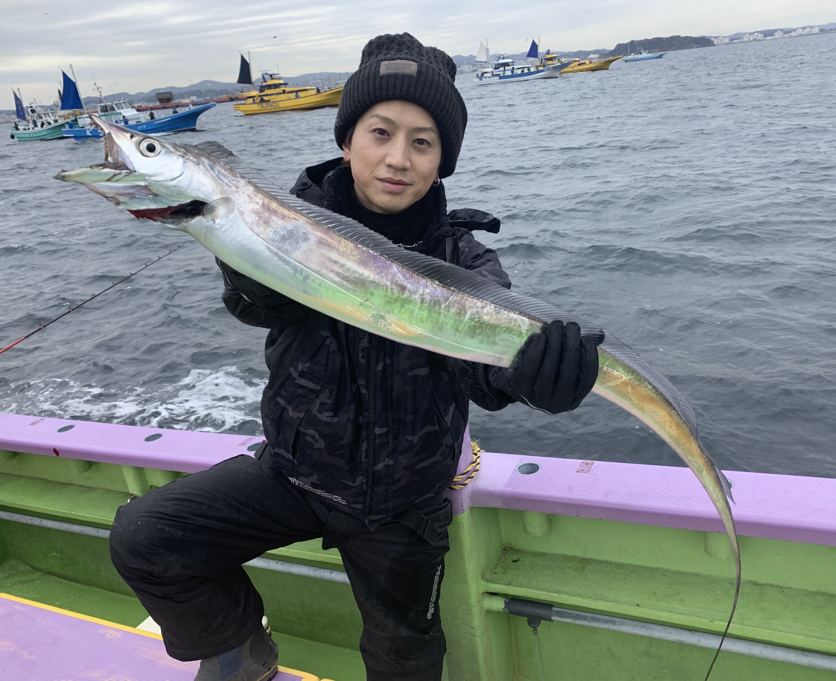 私も釣 リスト テンビンでタチウオ狙い 東京湾 猿島沖 サンスポ