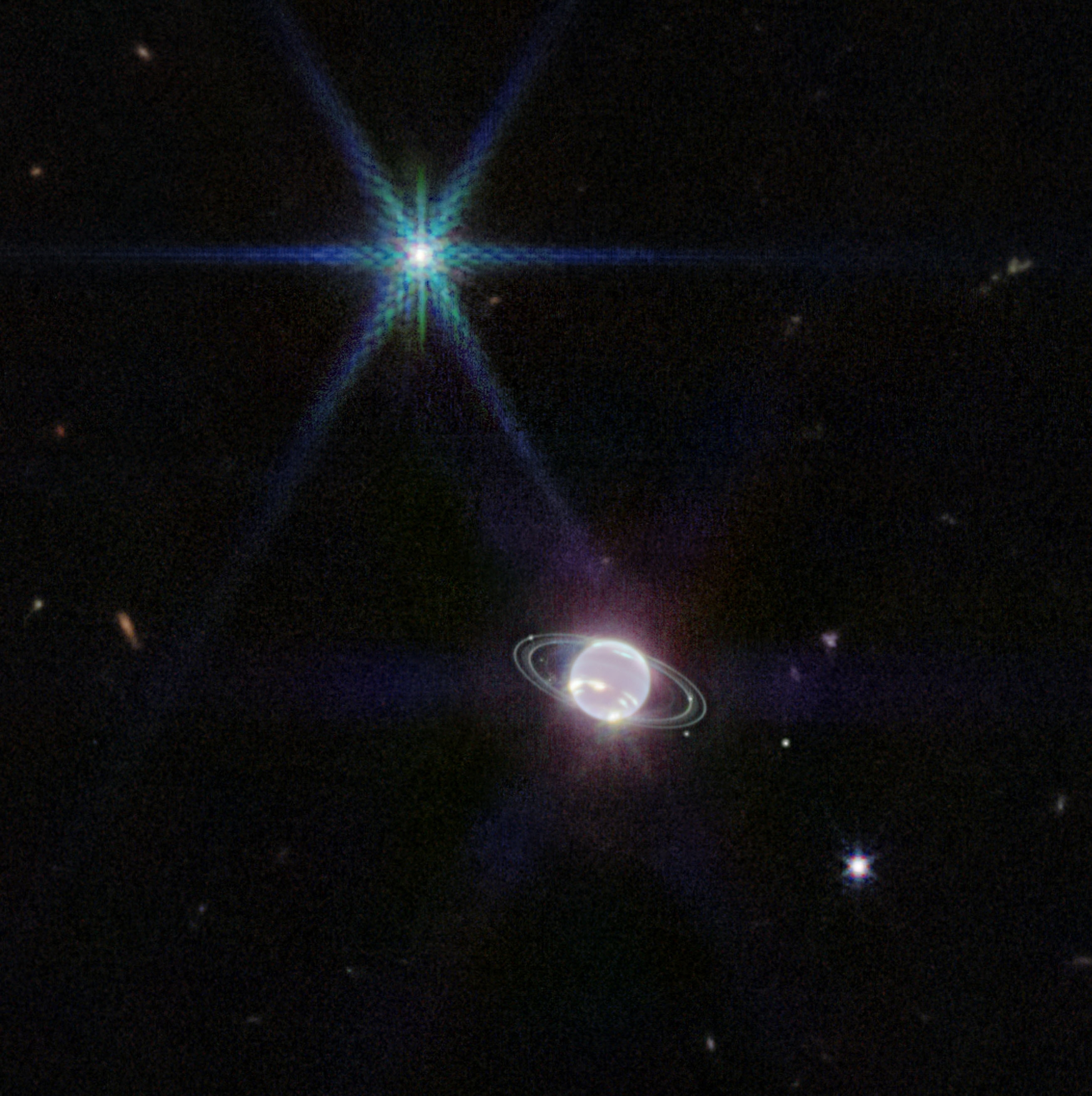 海王星の輪くっきり ウェッブ宇宙望遠鏡観測 - 産経ニュース