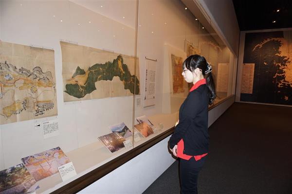 古地図に見る伊予の変遷 愛媛県歴史文化博物館で特別展 - 産経