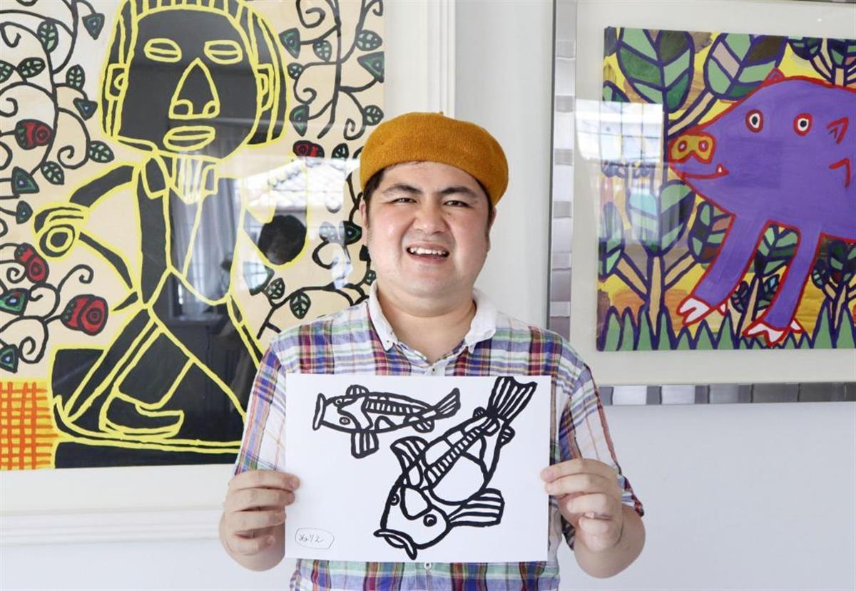 自宅でアート 楽しんで 自閉症の画家 太田さんの作品配布 福岡 産経ニュース