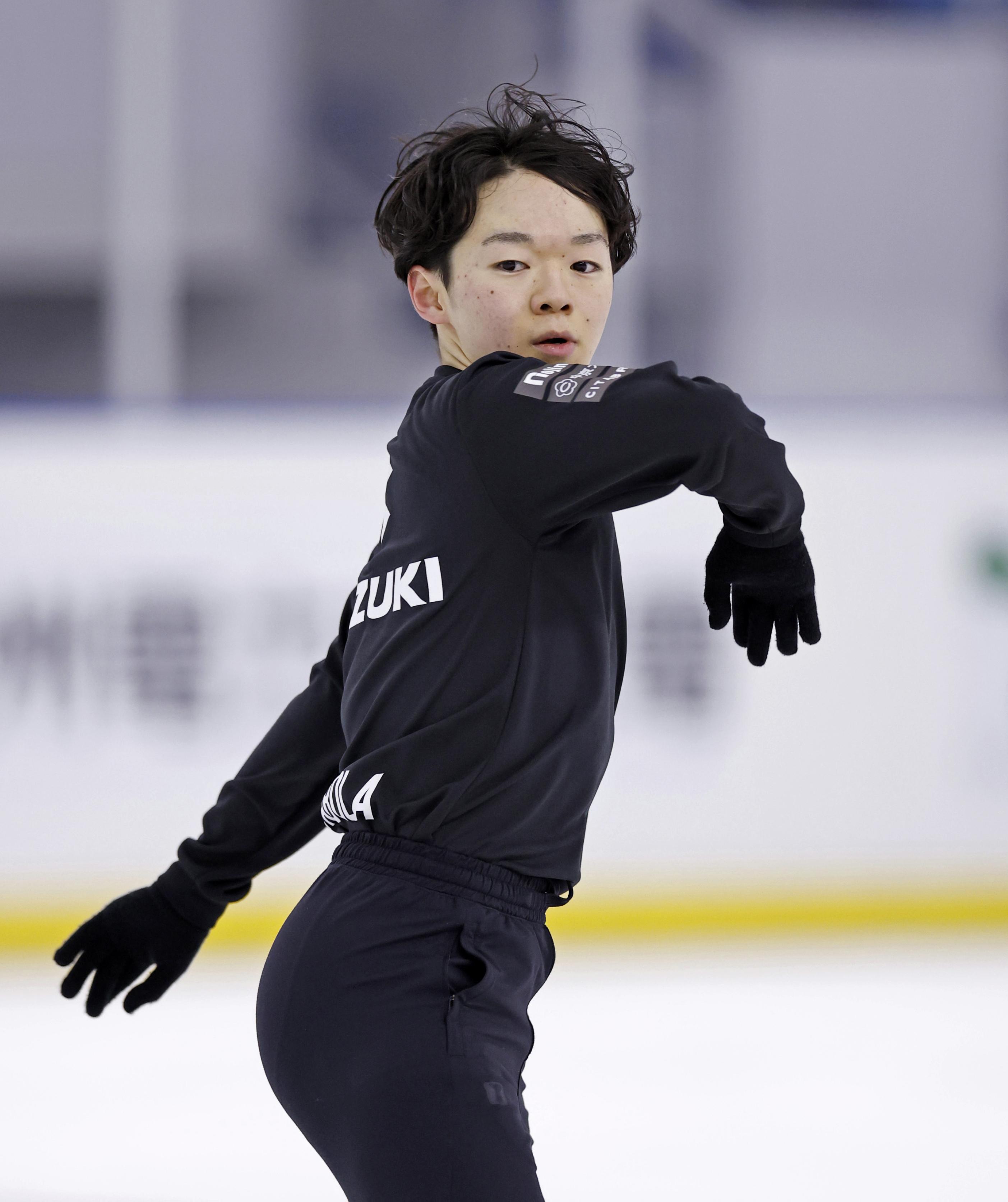 鍵山優真、4回転ルッツ回避へ 世界選手権は質を重視／フィギュア