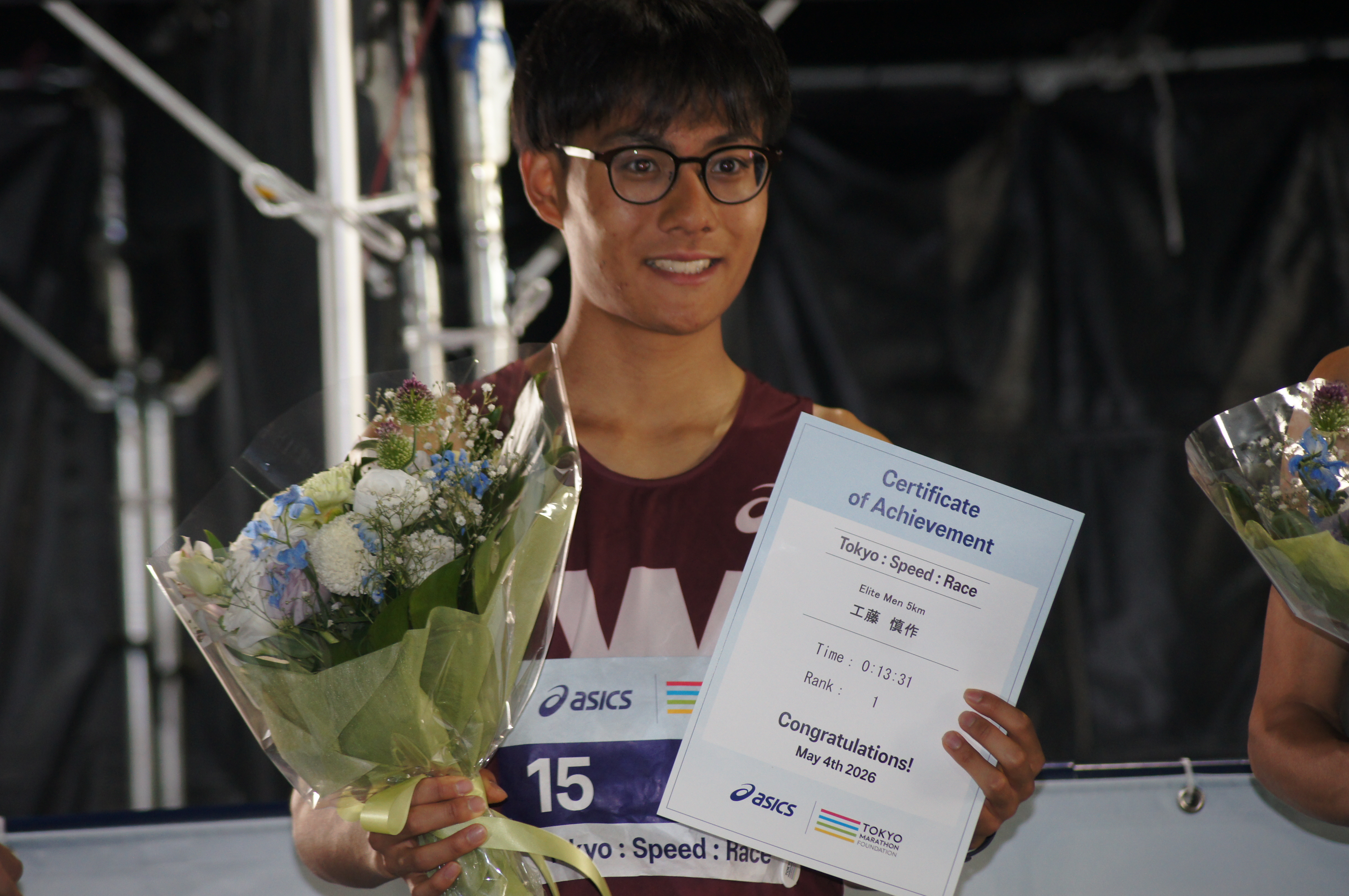 平地でも速い〝山の名探偵〟工藤慎作がトウキョウスピードレースで優勝 平地でも速い〝山の名探偵〟工藤慎作がトウキョウスピードレースで優勝