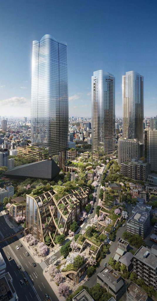 動画あり】森ビル、東京で日本一の高層ビル 緑地と調和した街へ（1/2