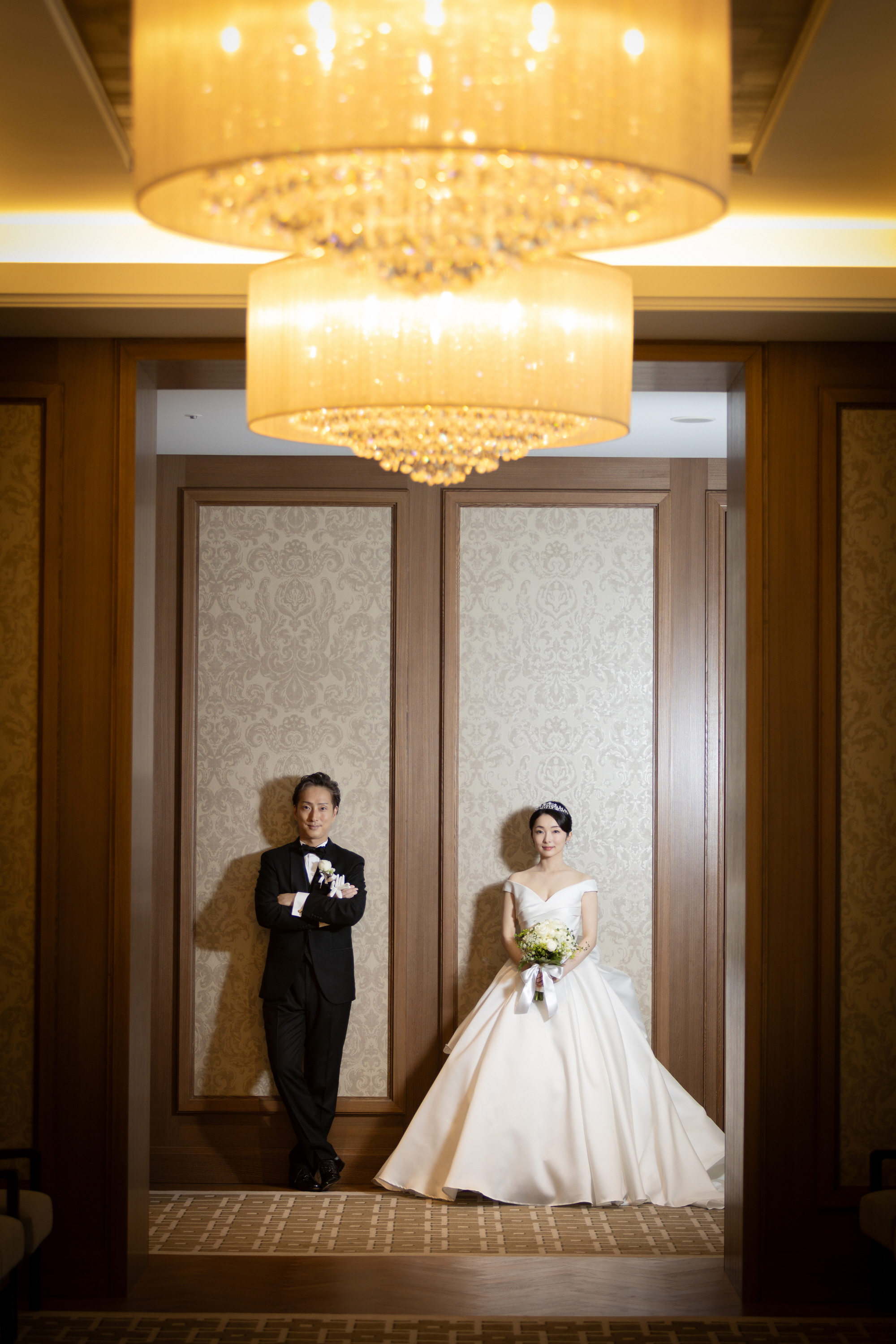 中村七之助、オークラ東京で挙式・披露宴 妻・杏奈さんは祖母の着物で