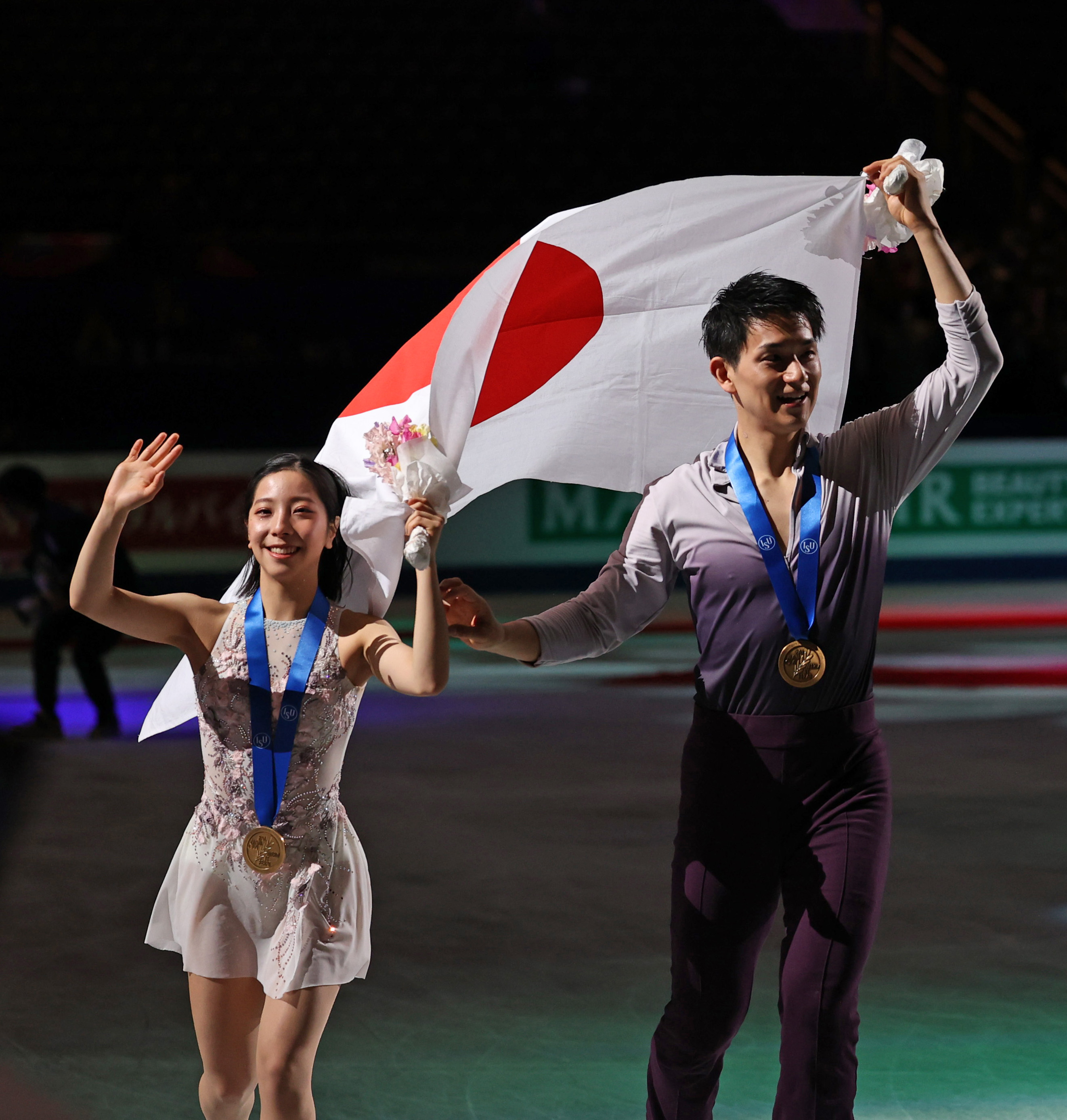 りくりゅう、日本ペア初世界一！！日本勢初、涙の年間グランドスラム