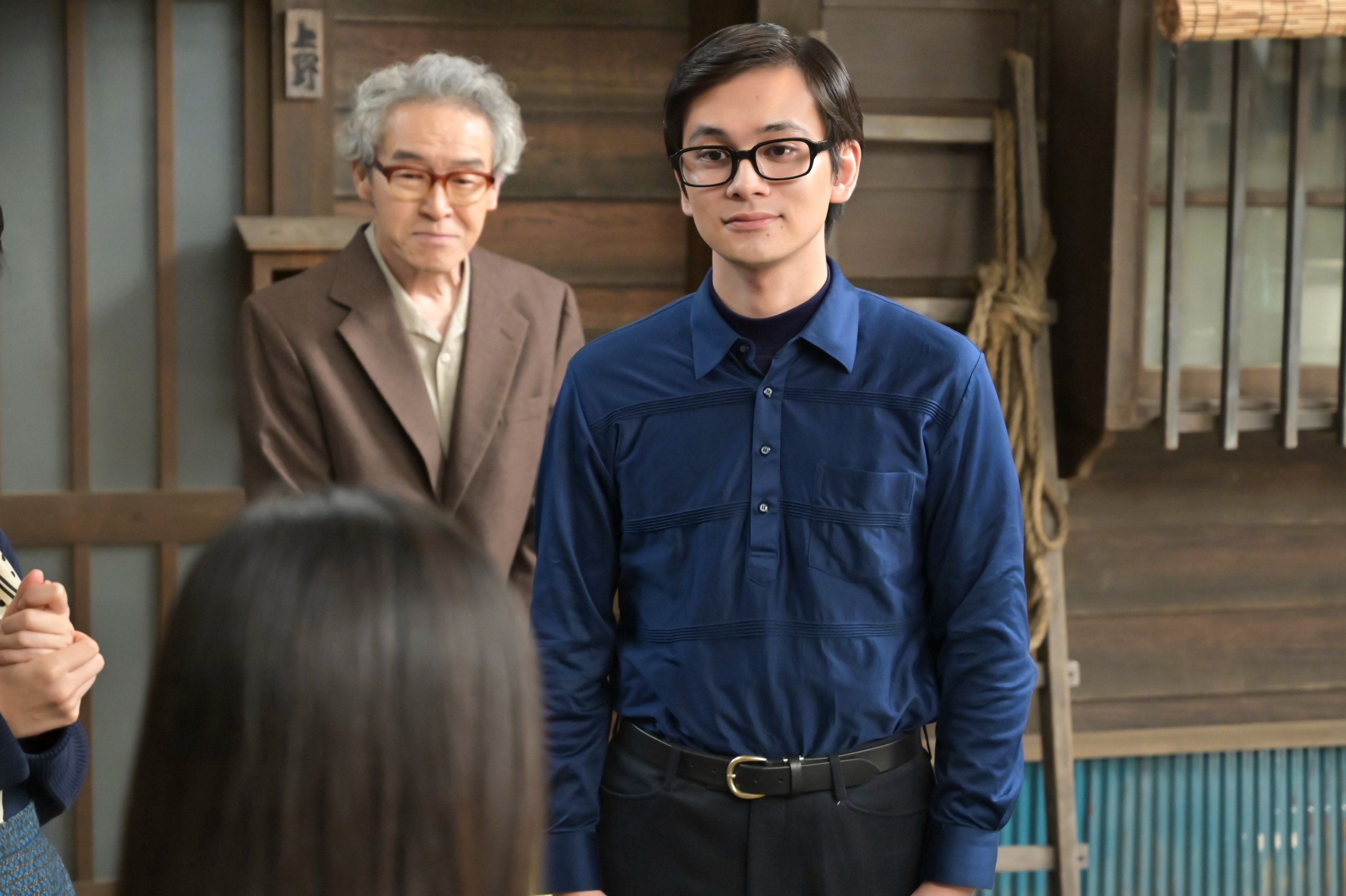 NHK朝ドラ「あんぱん」 佳保（永瀬ゆずな）を支える祖父・砂男（浅野和