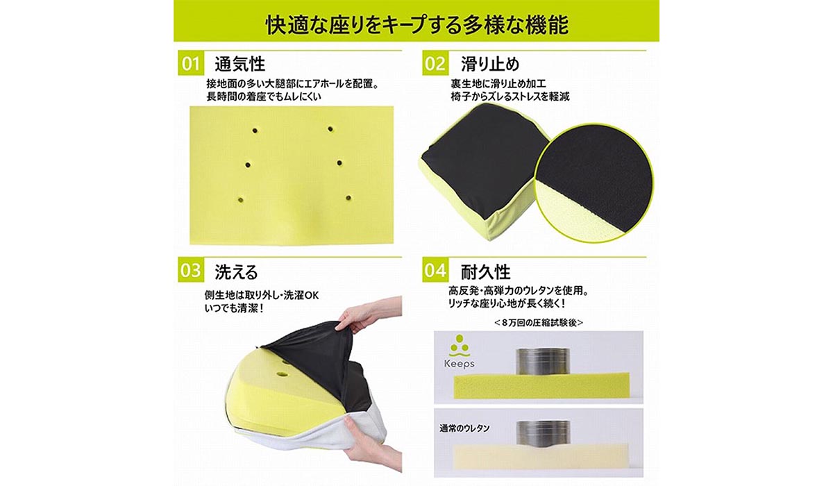 座り時間を劇的に変える。nishikawa（西川）の睡眠科学から生まれた