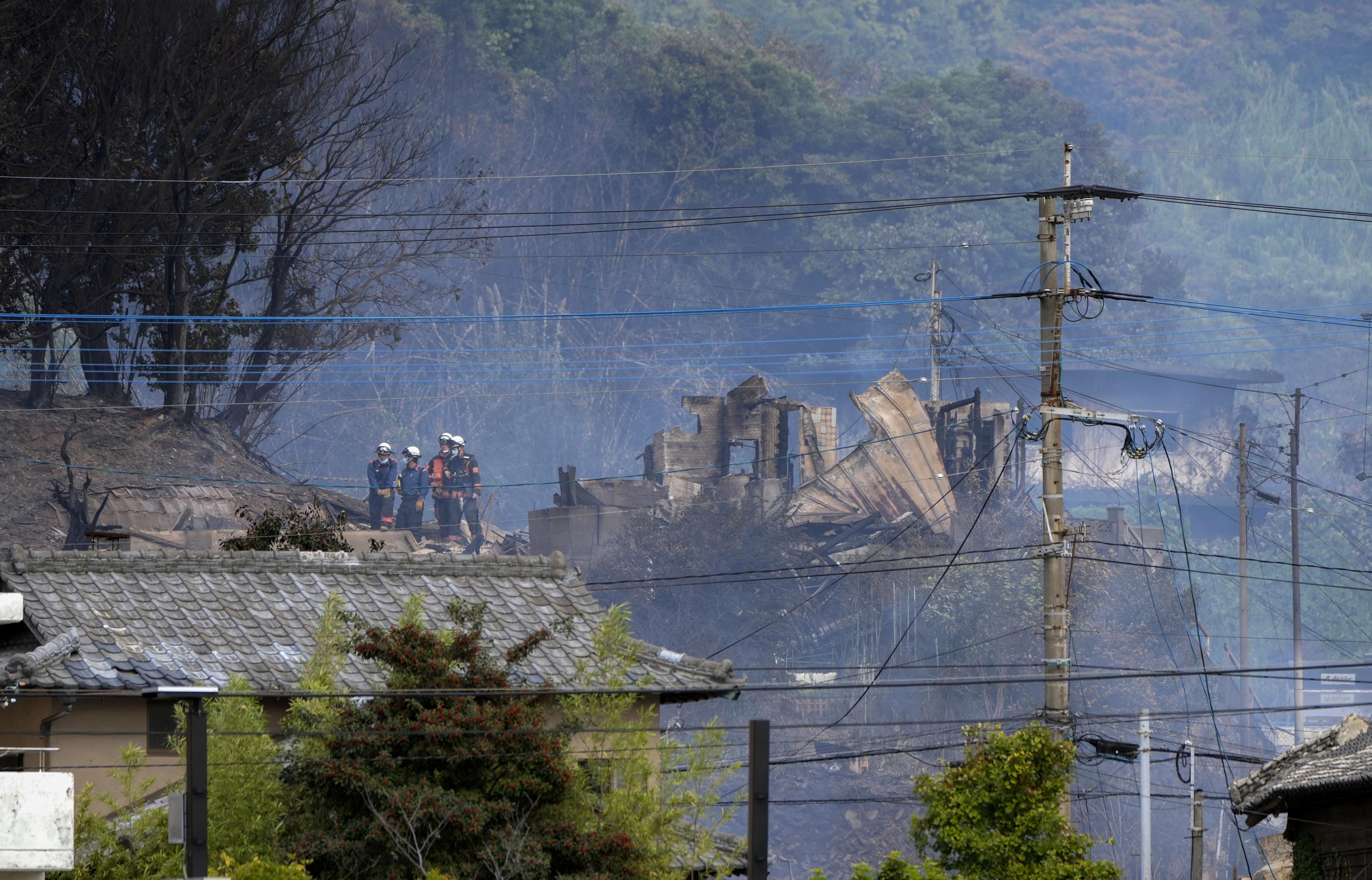 大分火災170棟超延焼 1人死亡、180人避難、焼失面積約4万平方メートル