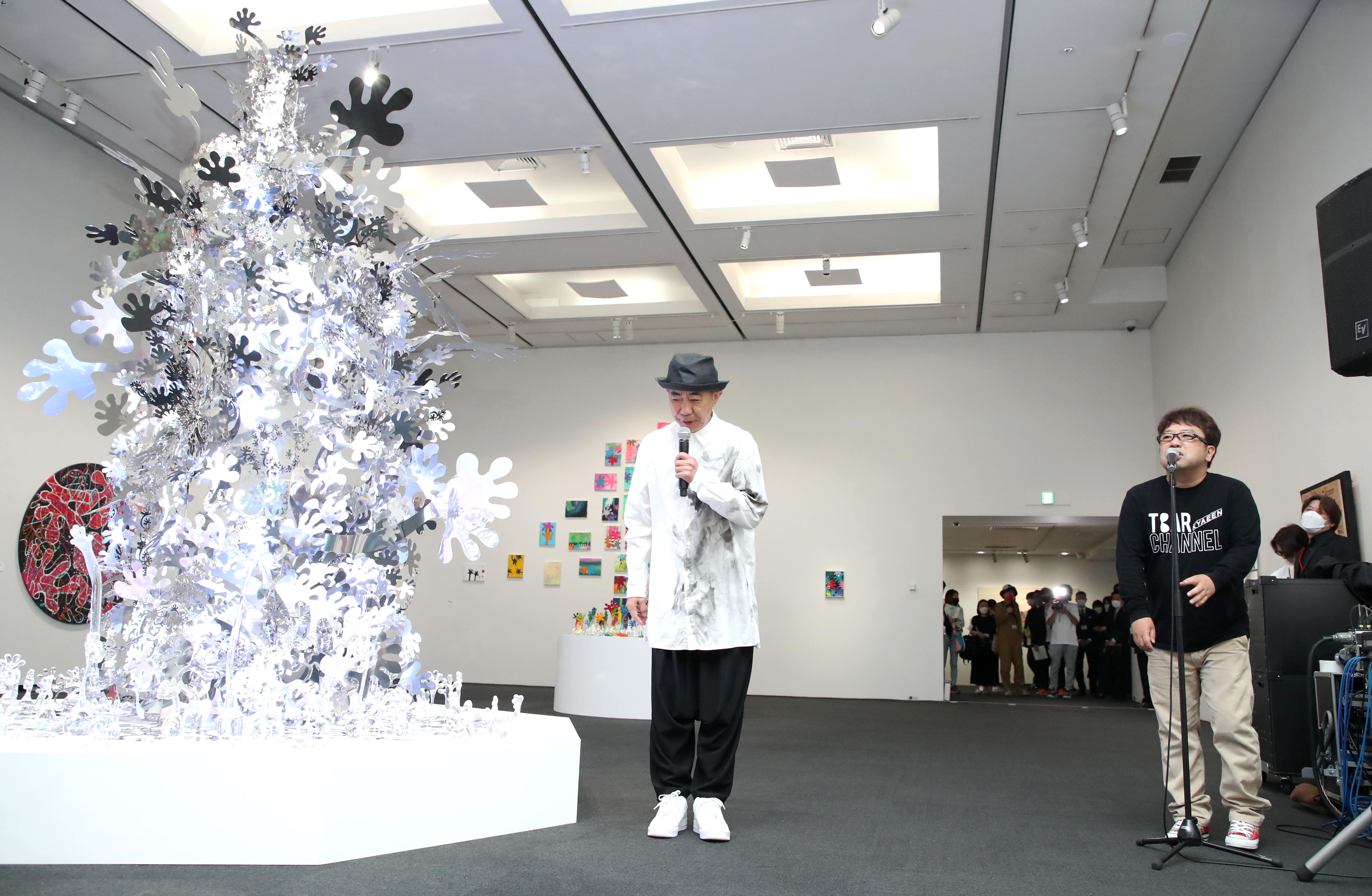 フォト特集】「木梨憲武展 Timing－瞬間の光り－」4日開幕