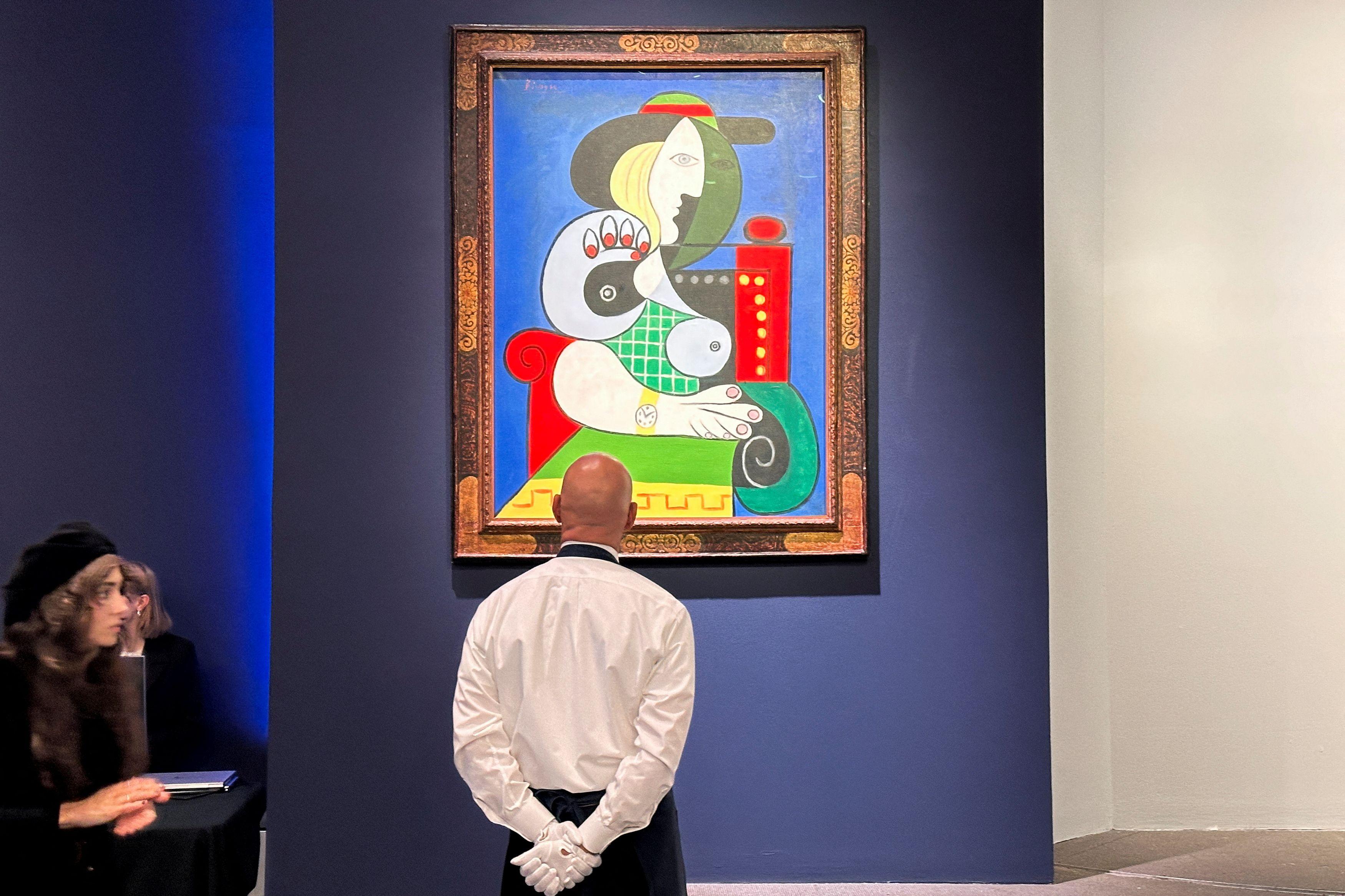 ピカソ絵画に210億円 15年競売に次ぐ高値（写真・画像 1/1