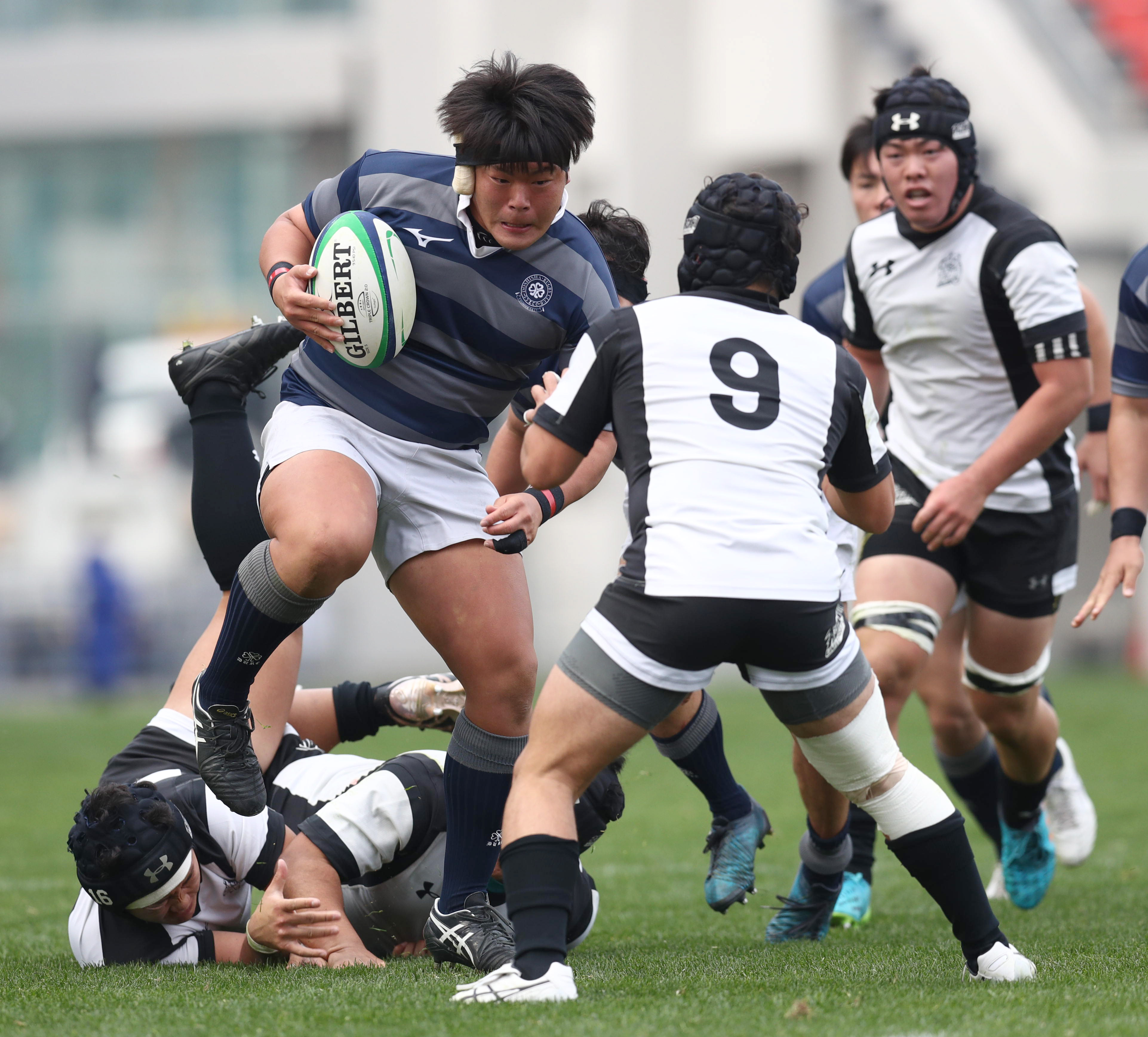 去年の先輩の分も 昨季出場辞退の同大が圧勝 全国大学ラグビー選手権 サンスポ