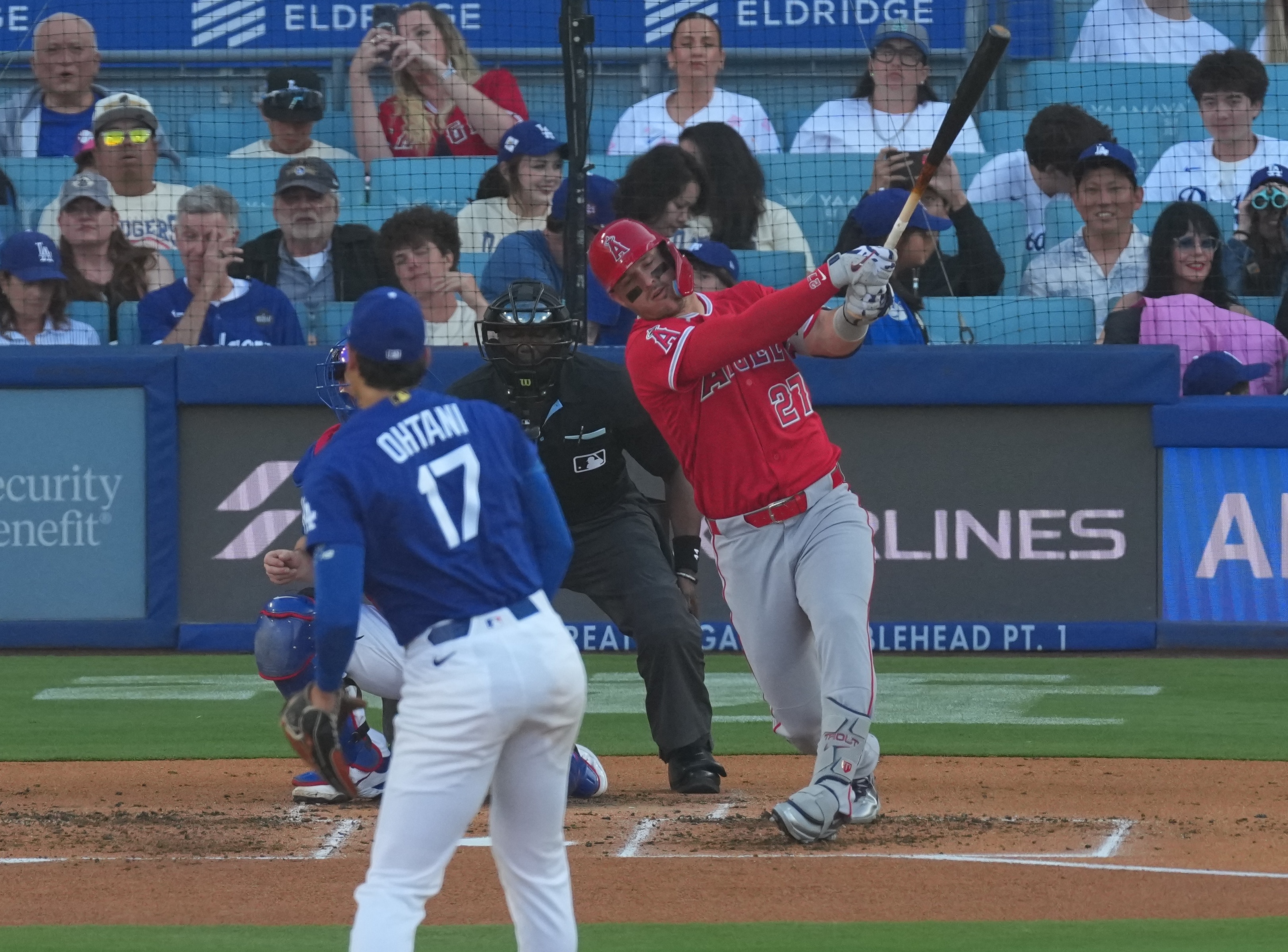 MLB】大谷翔平、五回途中11K 対トラウト23年WBC決勝から『KKKKK』 6者