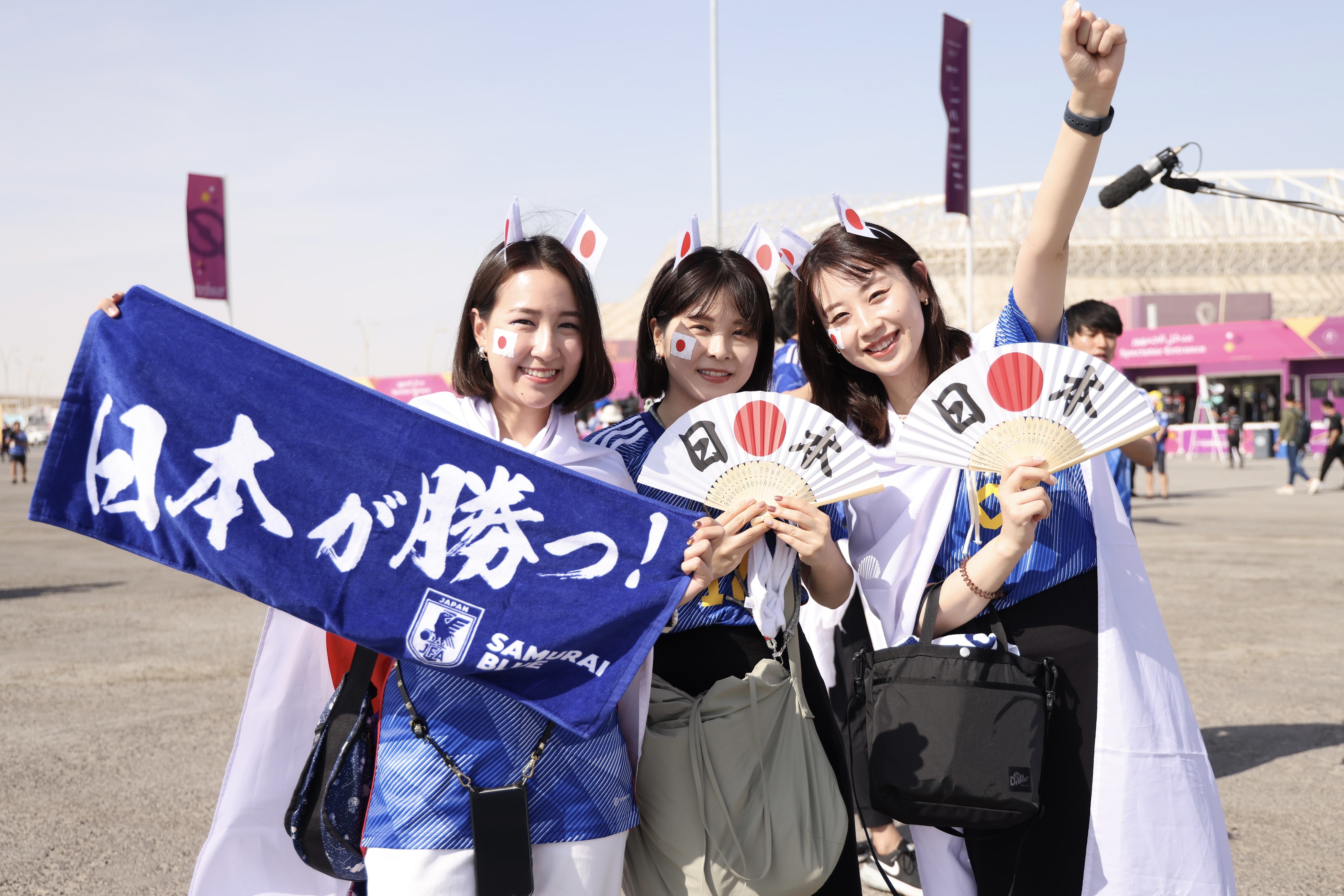 写真ギャラリー カタールｗ杯美人サポーター図鑑 日本 コスタリカ見つけた日本の美女ほか サンスポ