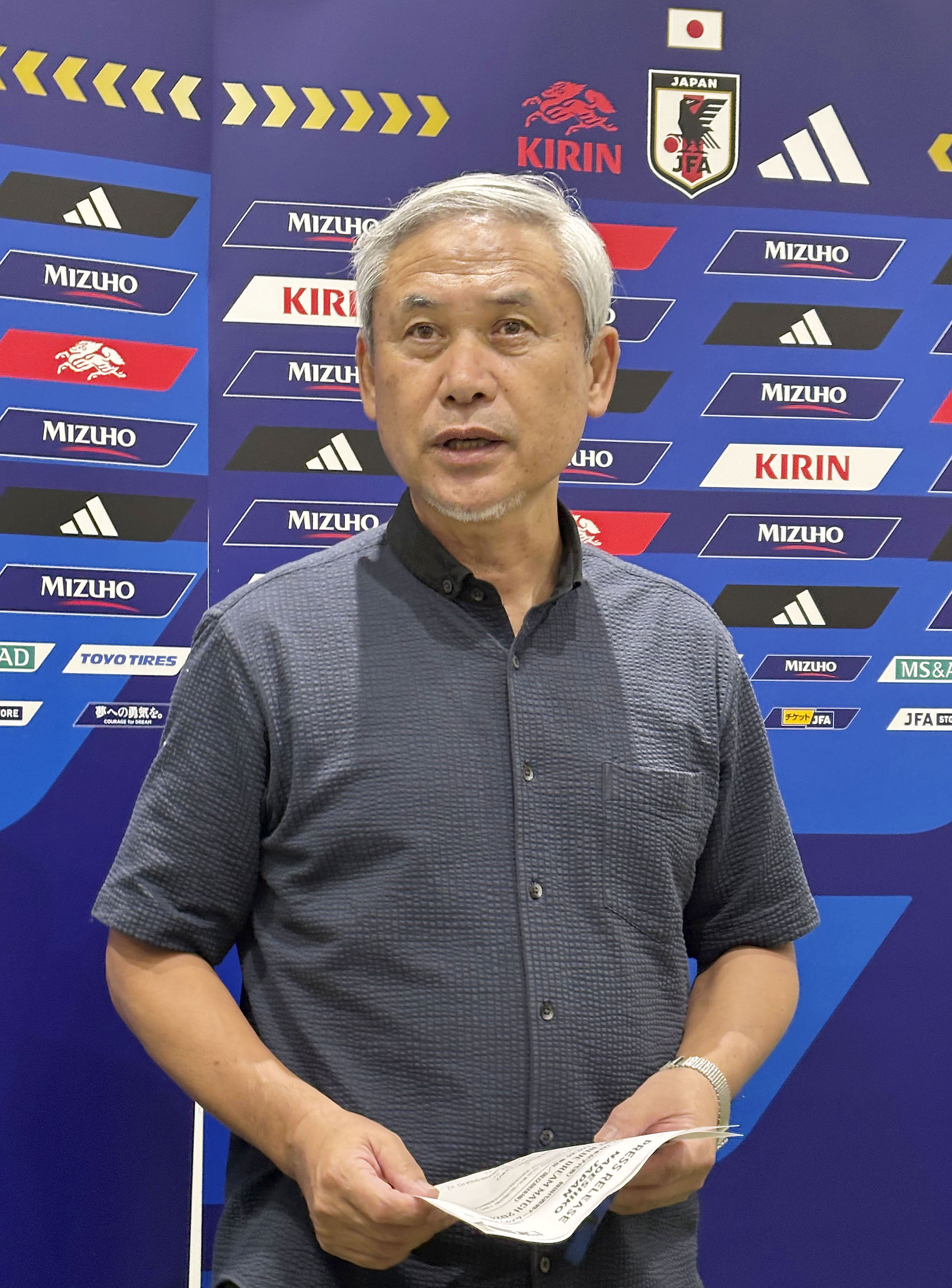 なでしこ元監督の佐々木則夫氏が監督代行 26日の日韓戦、池田太監督