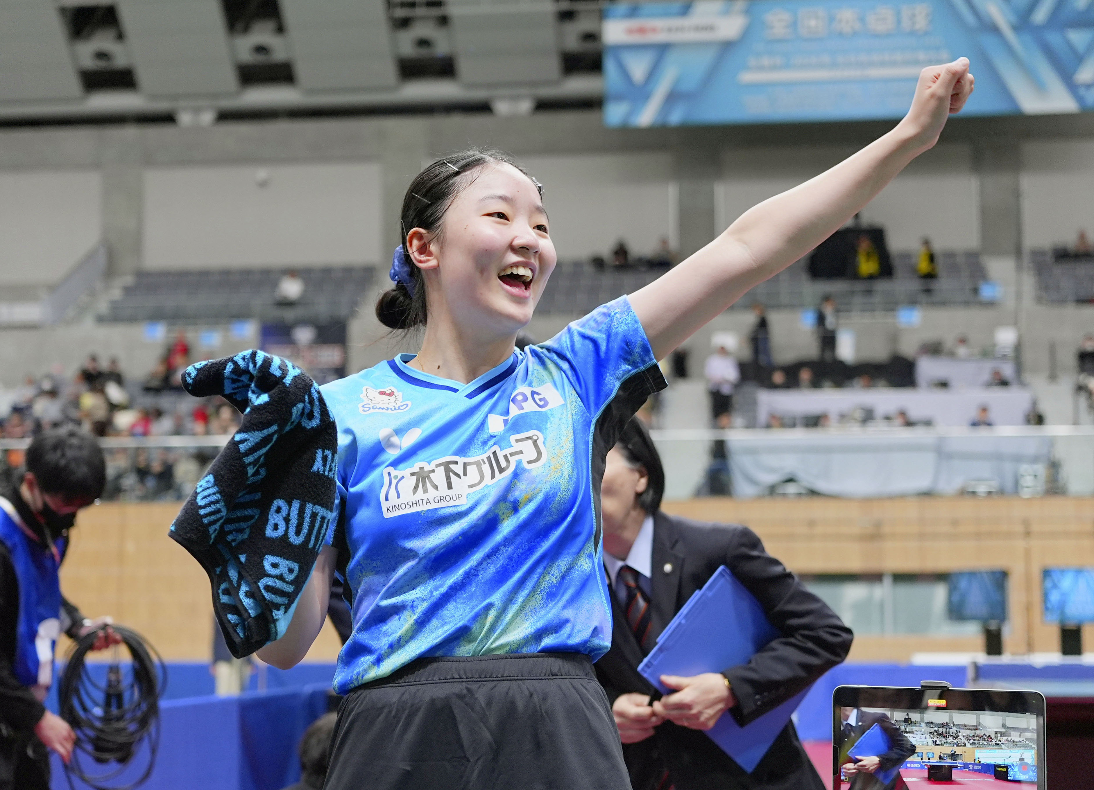 張本美和「金メダルしか目指していない」 卓球世界選手権団体戦へ覚悟