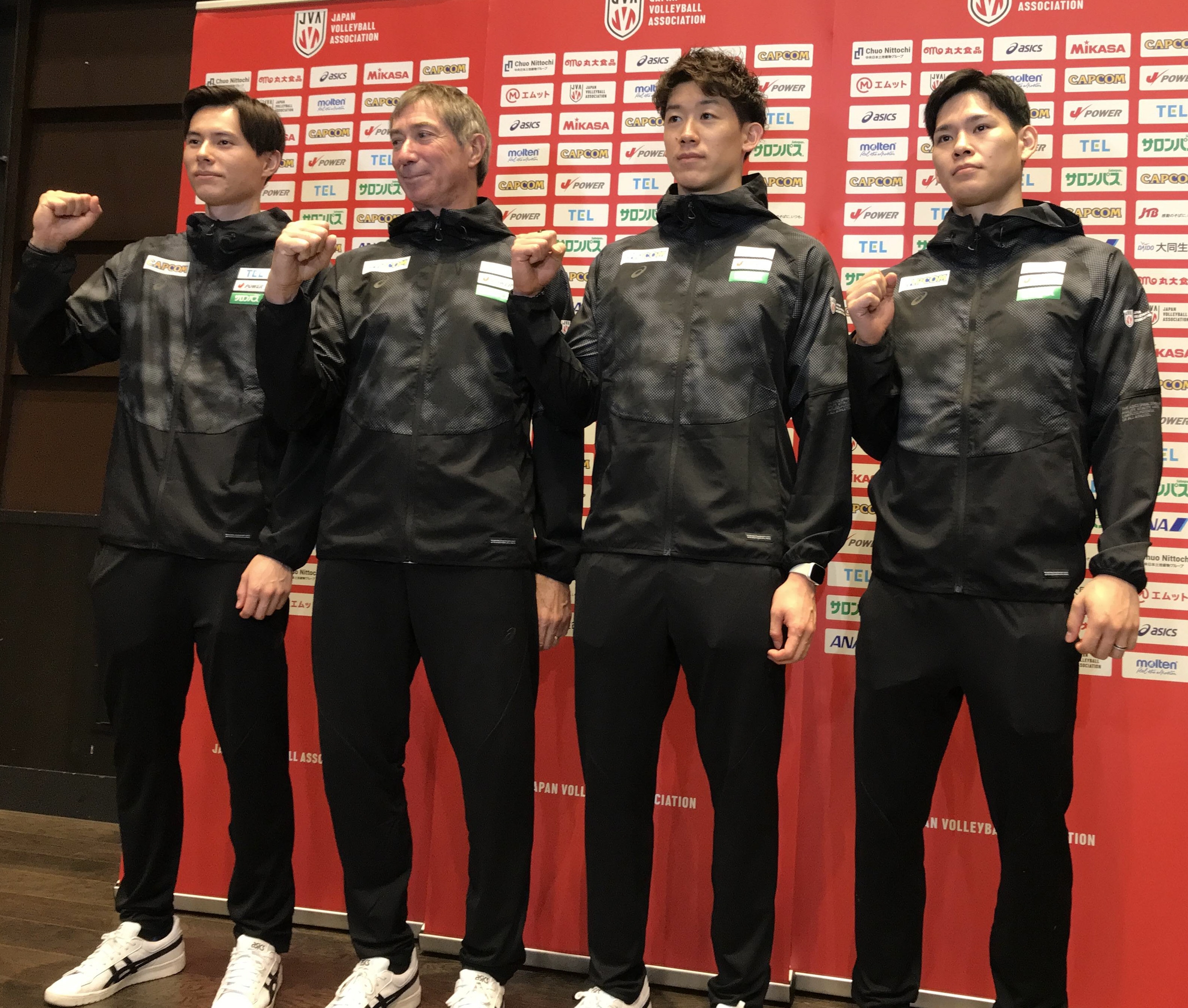 高橋藍「本当に楽しみ」、西田有志「このチームで喜べれば家族も喜ぶ