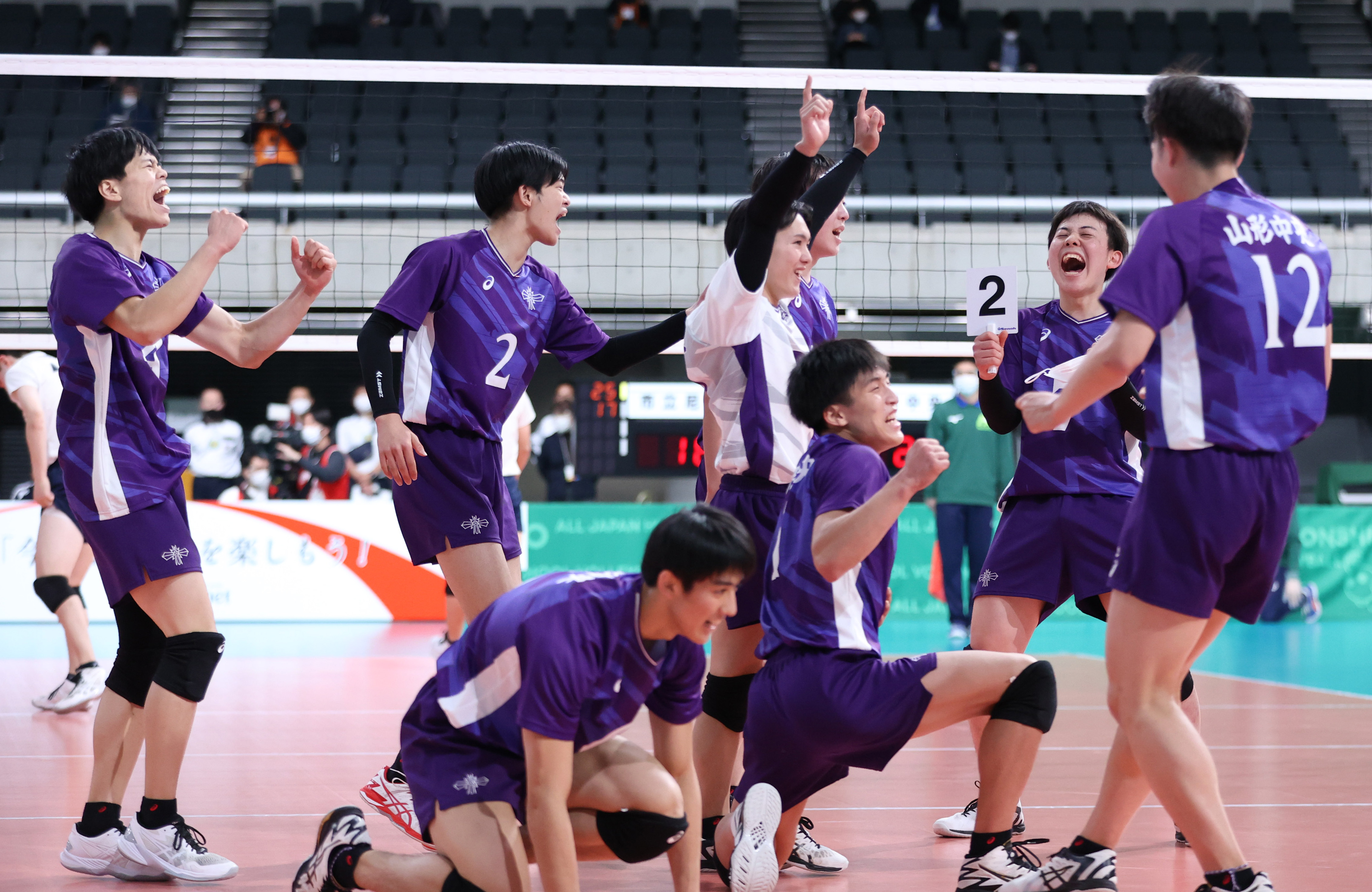 春高バレー】山形中央が前回4強の市尼崎に逆転勝利 - 産経ニュース