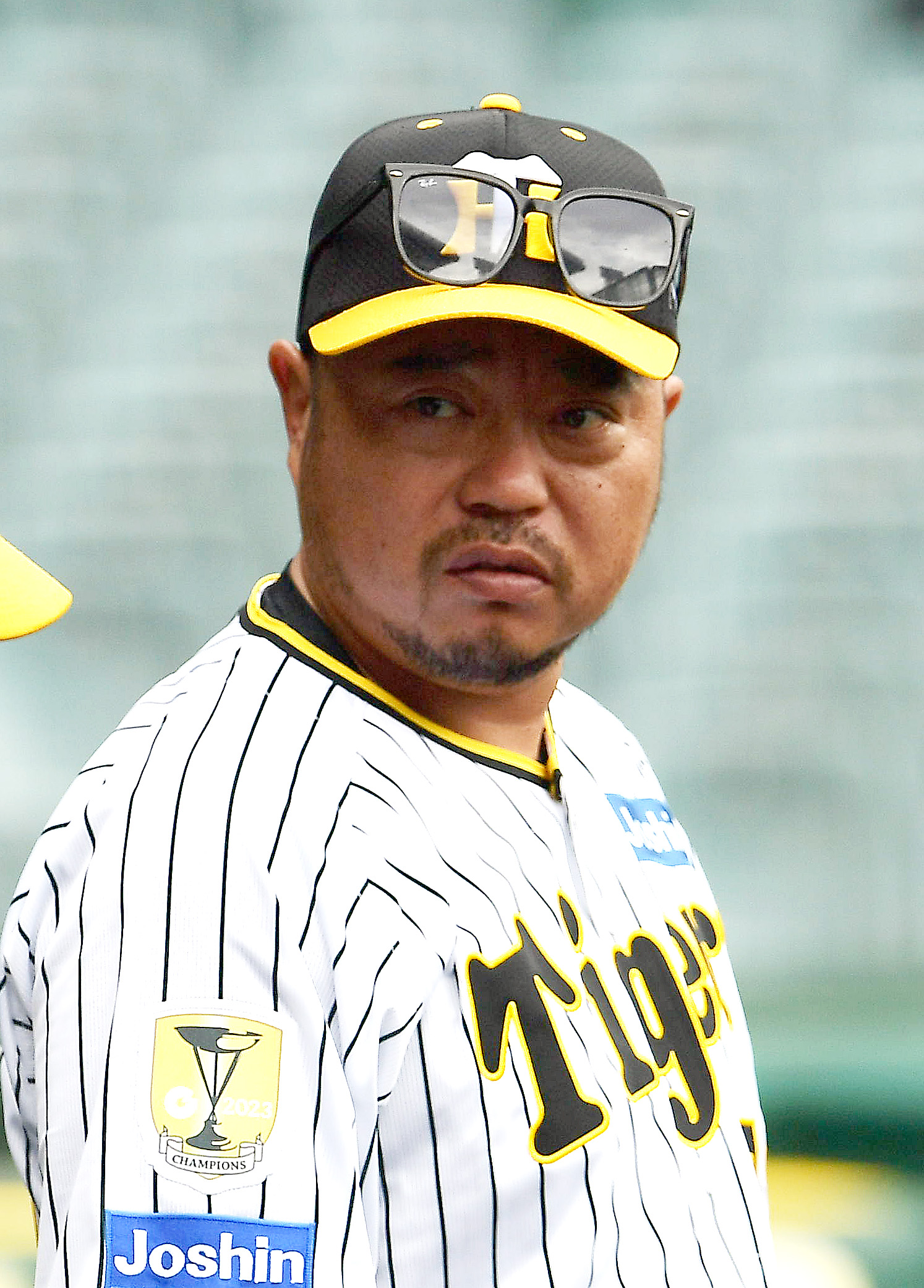 阪神・小谷野栄一新打撃チーフコーチが秋季練習に合流して初指導「顔が